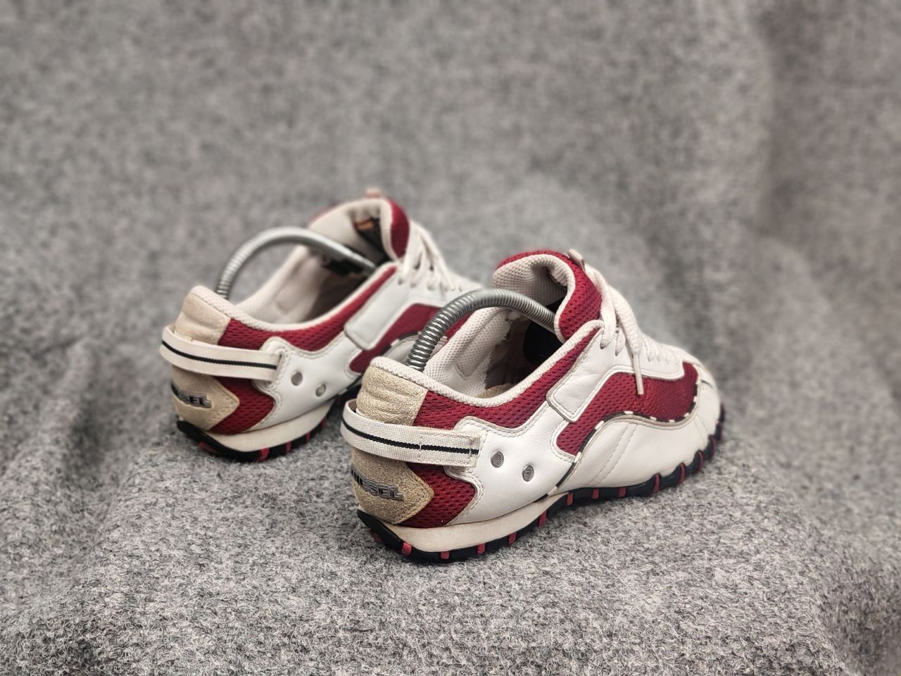 Rare Vintage Diesel Y2K Style Colorful Red Logo Sneakers
