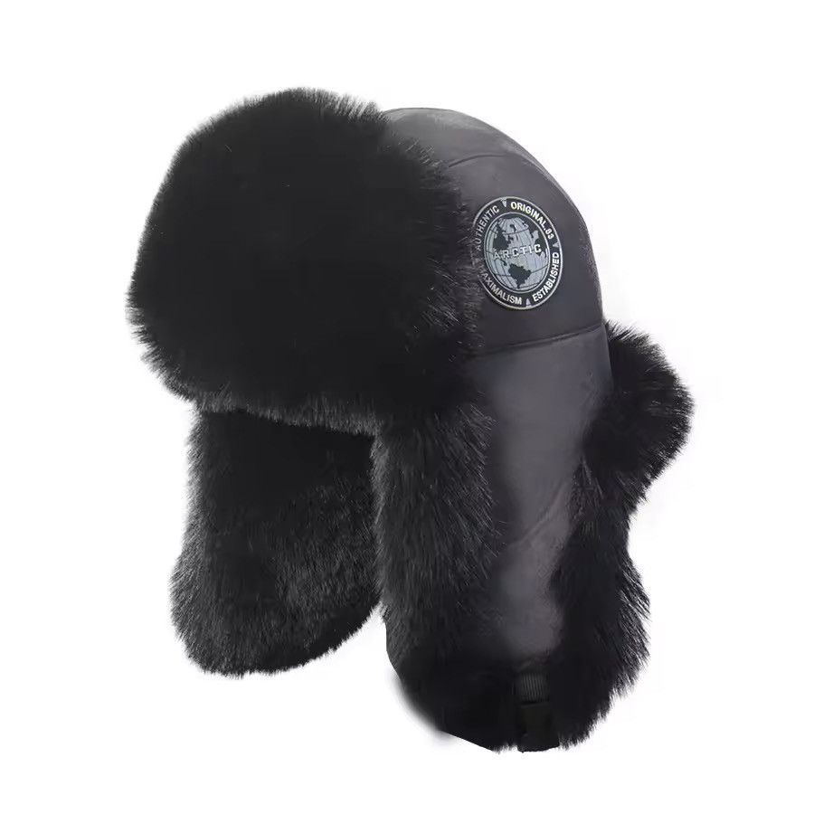Japanese Brand × Vintage Warm Faux Fox Fur Bomber Hat Size ONE SIZE - 1 Thumbnail