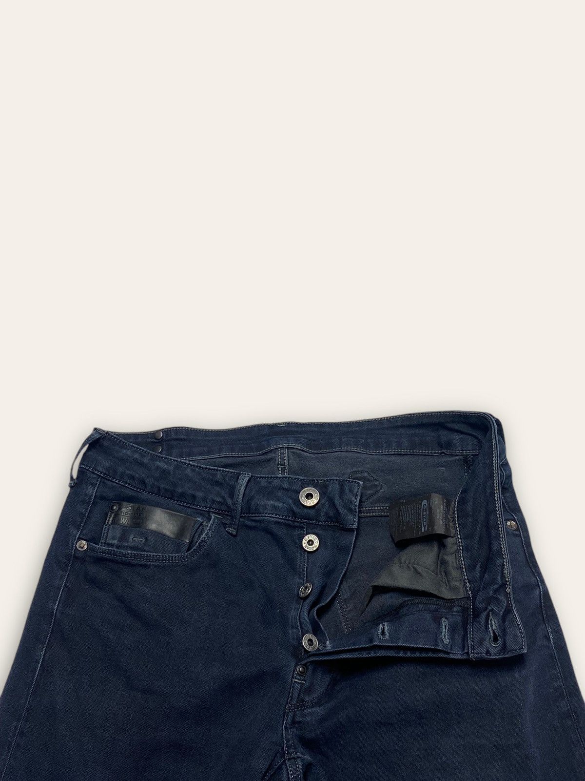 G-Star Vintage G STAR Deep Blue Navy Slim Jeans W34 L34 Size US 34 / EU 50 - 6 Thumbnail