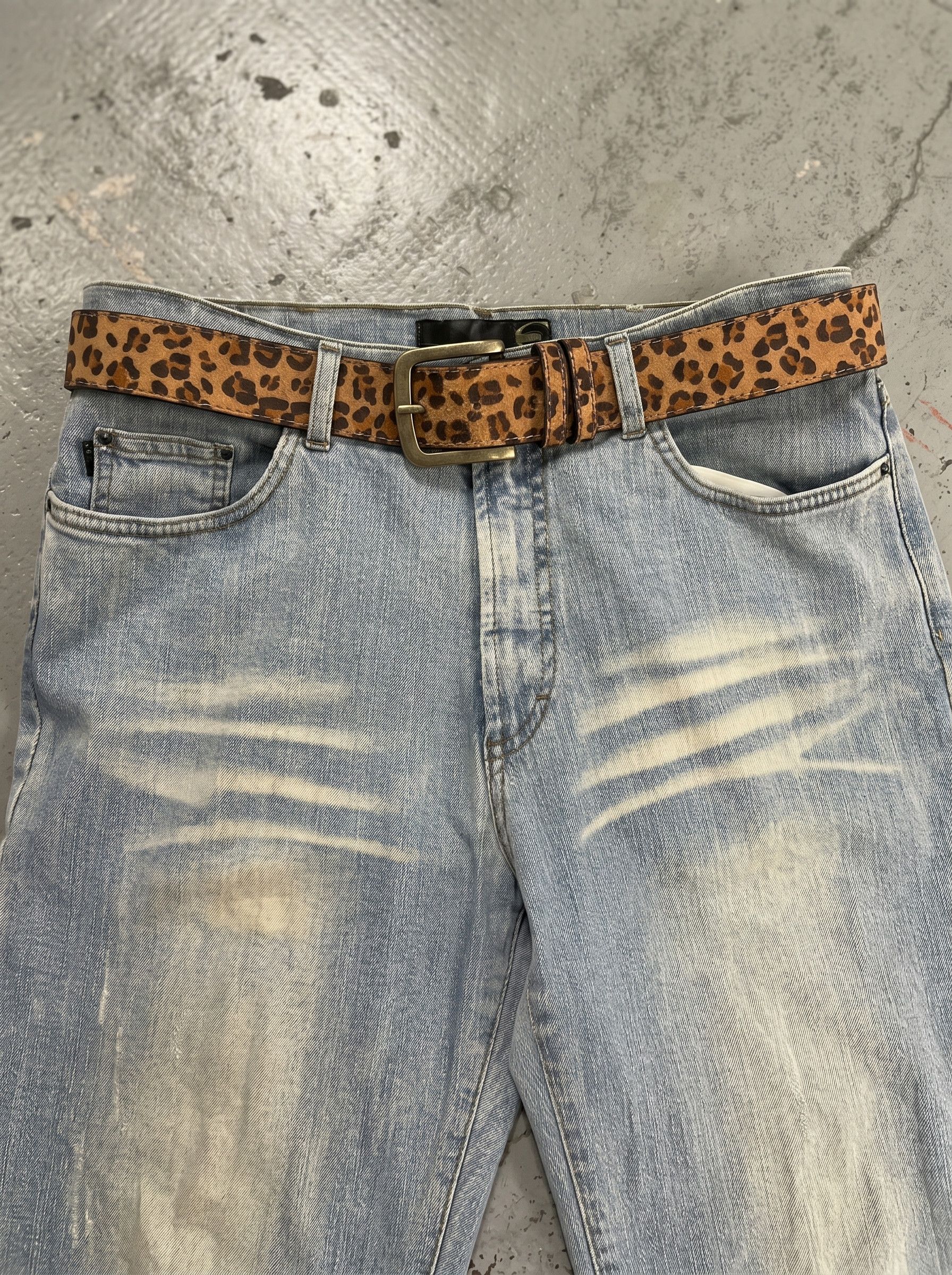 Other Cheetah Print Western Belt Y2K Size ONE SIZE - 7 Thumbnail