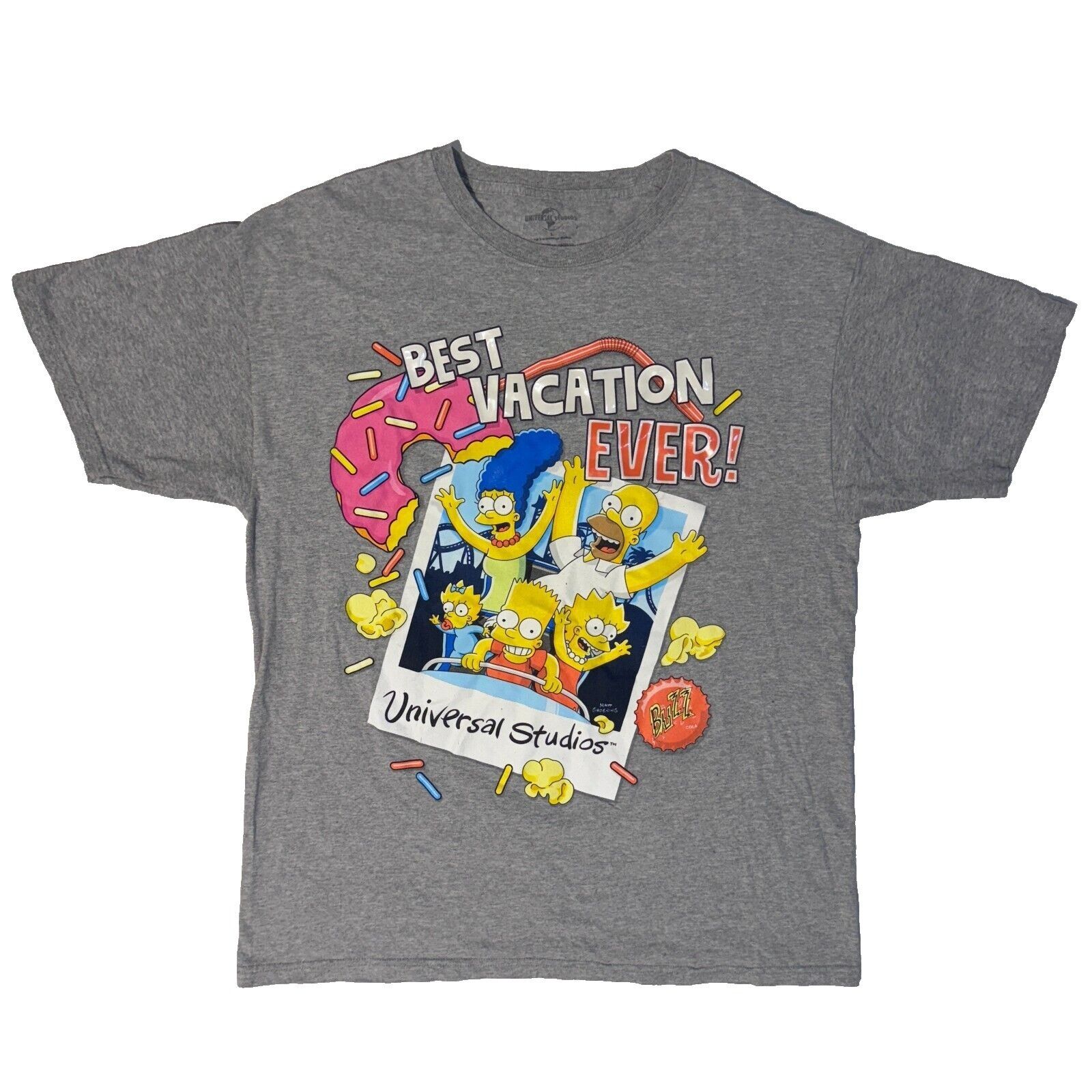 Other Universal Studios The Simpson Best Vacation Ever Homer & Bar Size US L / EU 52-54 / 3 - 1 Thumbnail