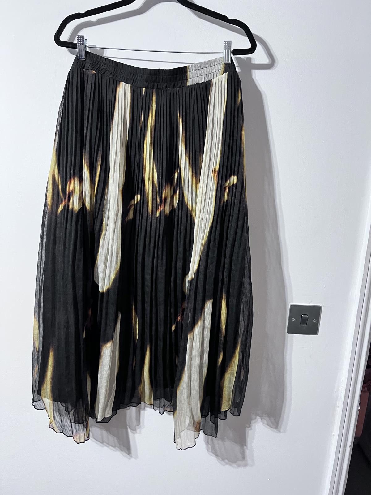 NEXT Next Pleated Midi Skirt UK 26 Size 42" / US 20 - 5 Thumbnail