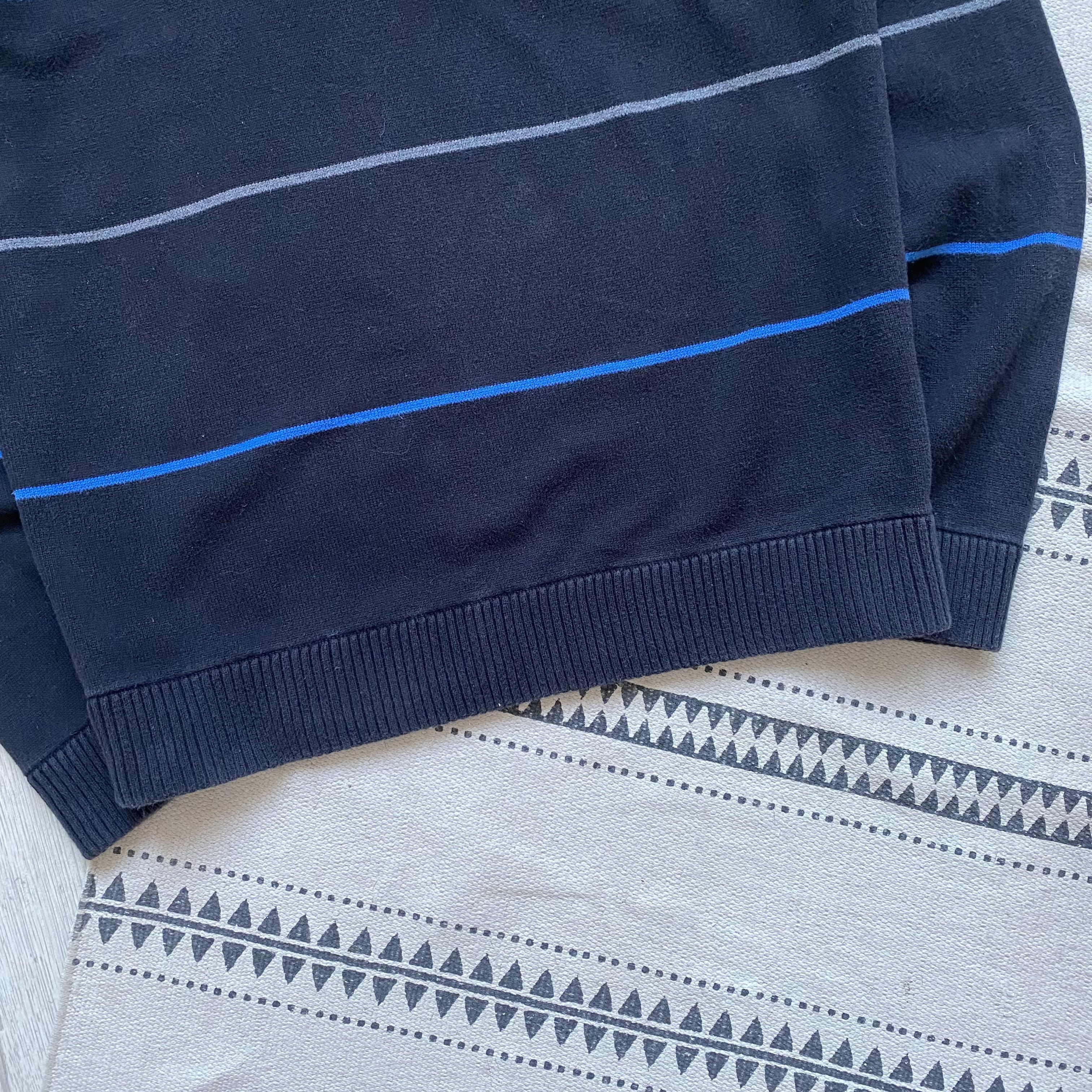 Quiksilver Y2K Vintage 90s Quiksilver striped knit sweater Size US M / EU 48-50 / 2 - 3 Thumbnail