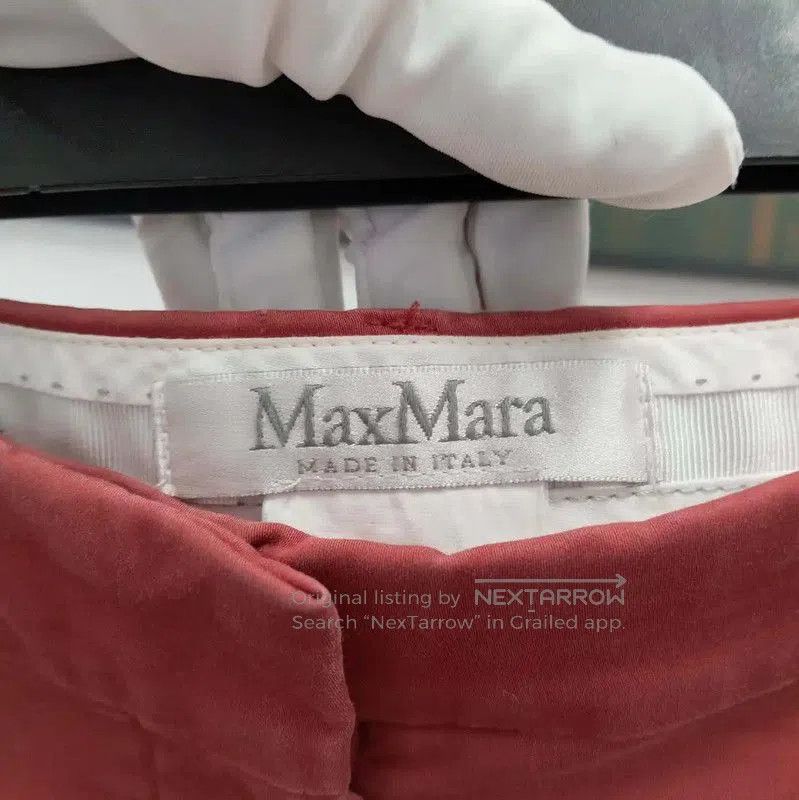Max Mara MaxMara Spring Autumn Red Cotton Casual Pants . Size 23" - 3 Thumbnail