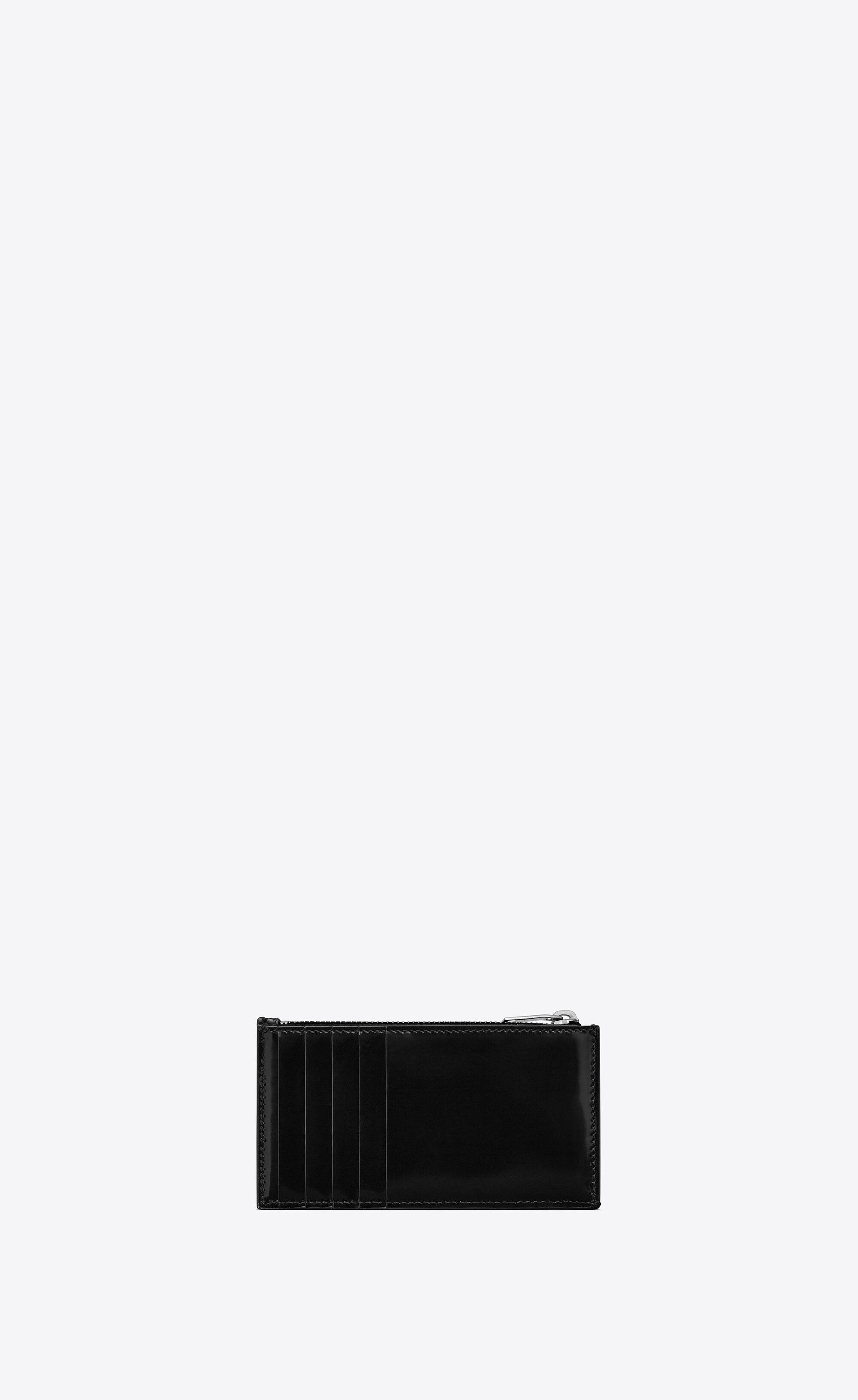 Saint Laurent Paris o1b1hav110225 611558 Size: OS / Cassandre Zipped Card Case Size ONE SIZE - 2 Thumbnail