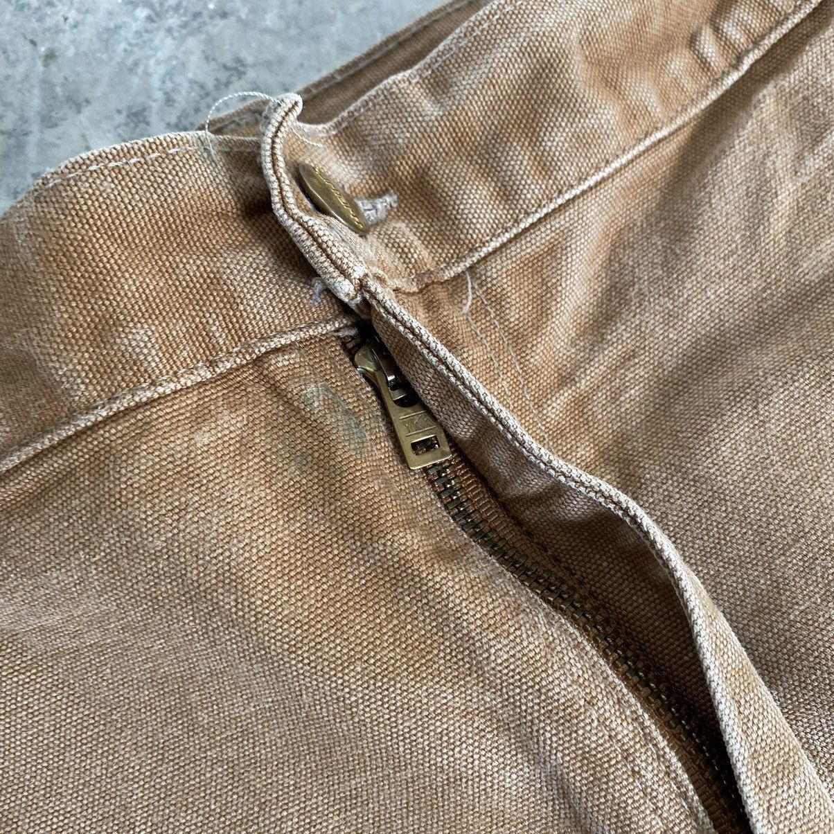 Carhartt Vintage Carhartt Double Knee Faded Tan Carpenter Pants Size US 40 / EU 56 - 10 Thumbnail