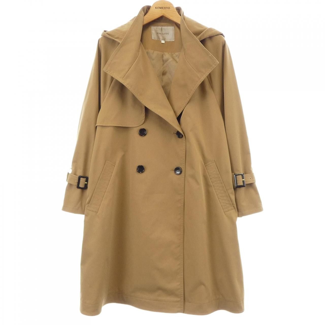 Other Other Jusglitty Trench Coat Others Outerwear 43122640 DUTY FREE for USA Size ONE SIZE - 1 Thumbnail