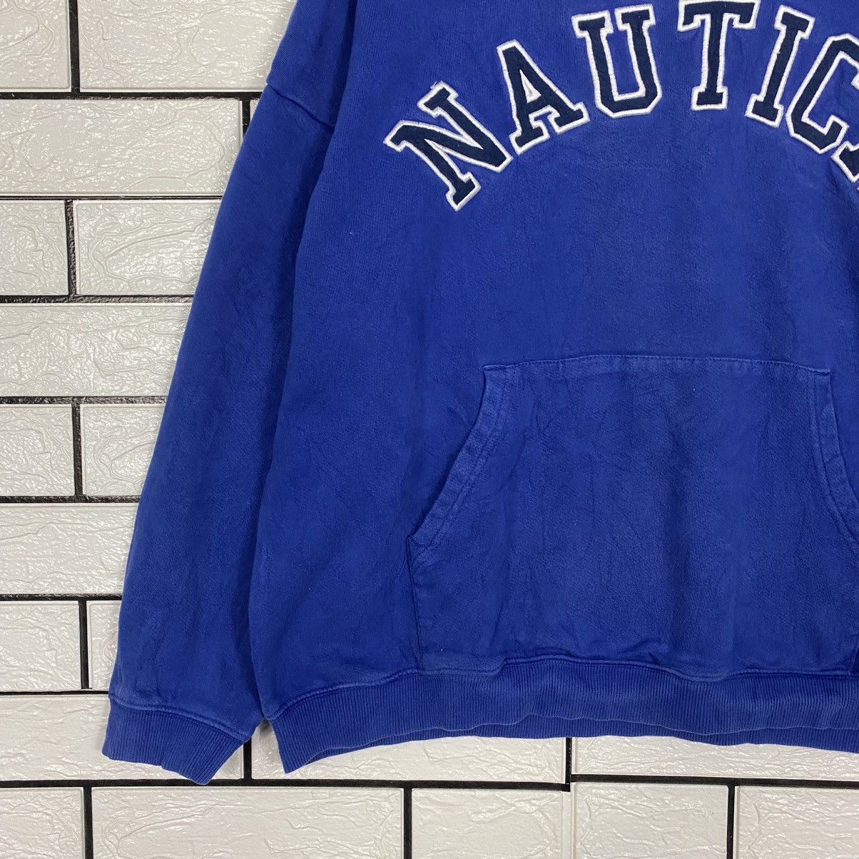 Japanese Brand 📌Vintage Hoodie Nautica Pull Over Embroidery Big Logo Size US XL / EU 56 / 4 - 5 Thumbnail