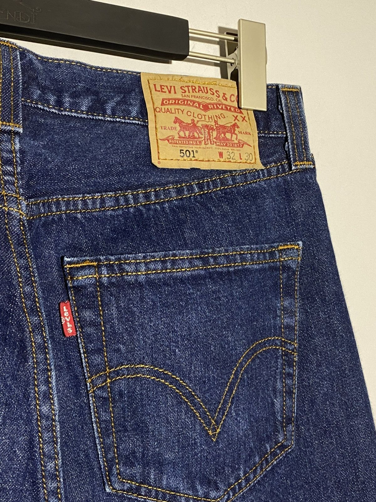 Levi's Vintage 90s Levi’s 501 made in USA 32x30 Size US 32 / EU 48 - 10 Thumbnail