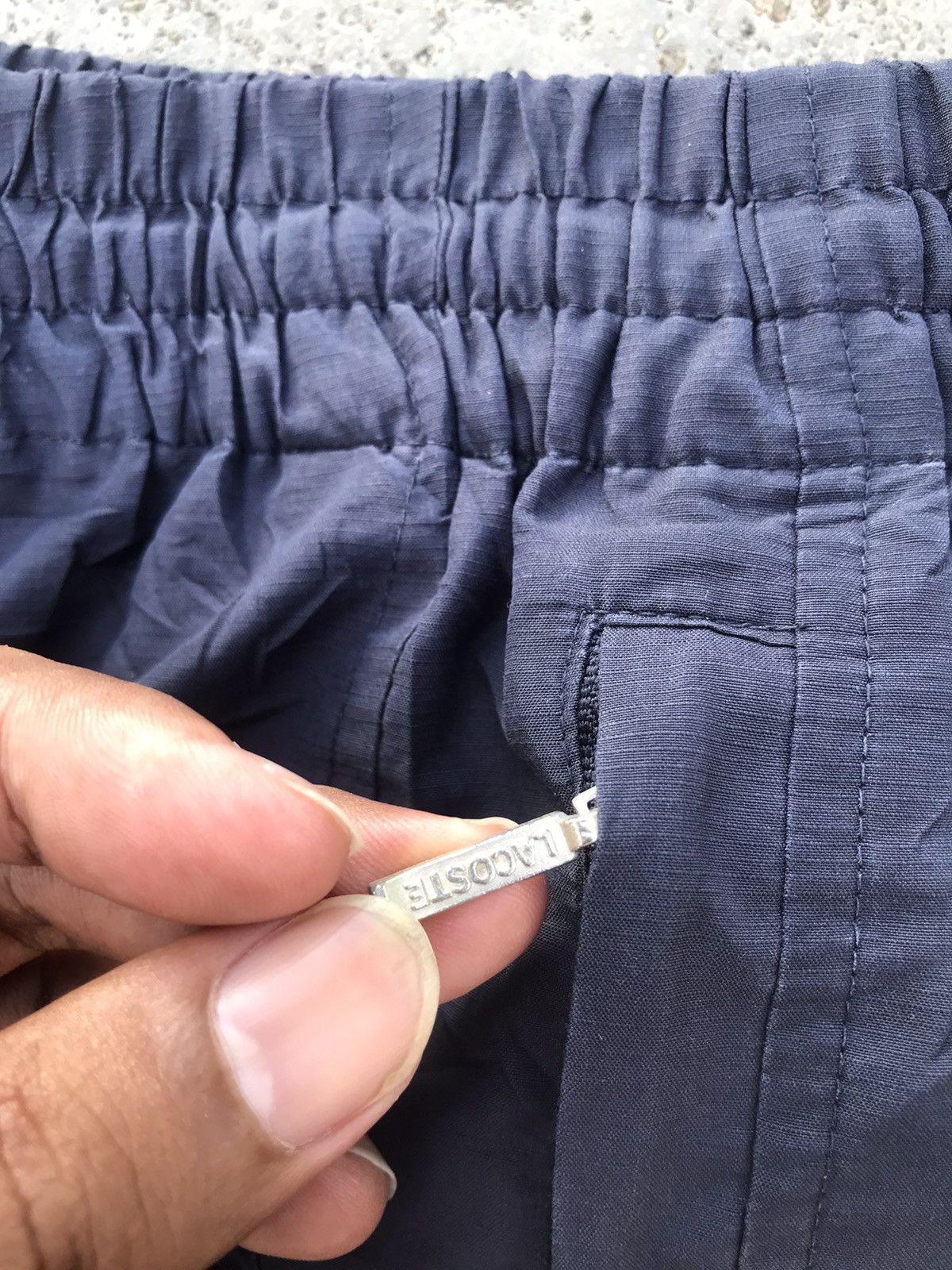 Lacoste × Vintage Vintage LACOSTE Big Logo Track Pants BAGGY Size US 30 / EU 46 - 7 Thumbnail