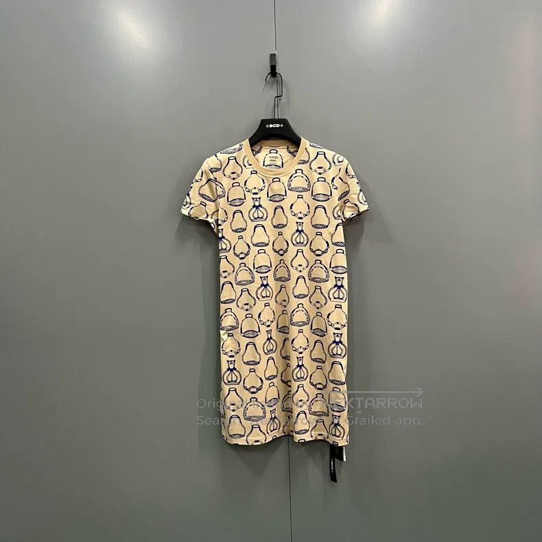 Hermes Hermes Horse Stirrup Fantasy short sleeve dress Size S / US 4 / IT 40 - 1 Thumbnail