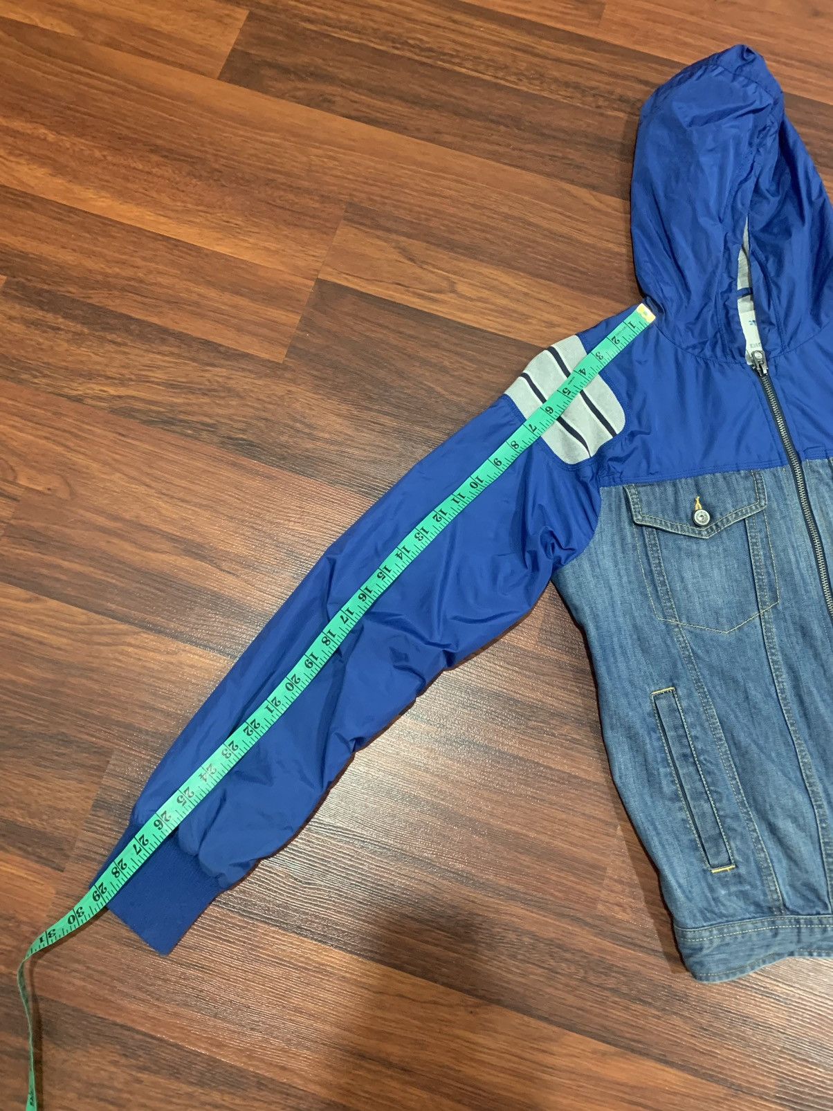 Diesel Diesel Denim Mixed Jacket Size US XXL / EU 58 / 5 - 5 Thumbnail