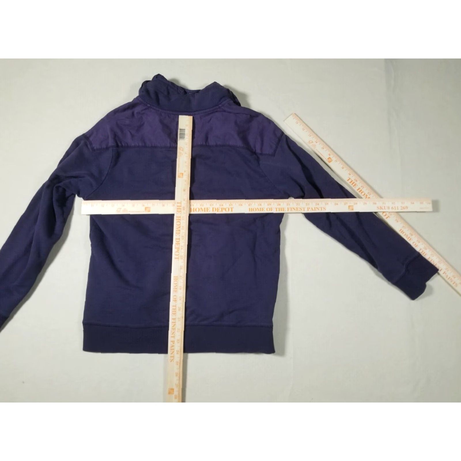 Hugo Boss HUGO BOSS ORANGE Jacket Hooded Bomber Purple Cotton Zip Mid-Length L Men's Regular Size Large See Pics Size US L / EU 52-54 / 3 - 3 Thumbnail