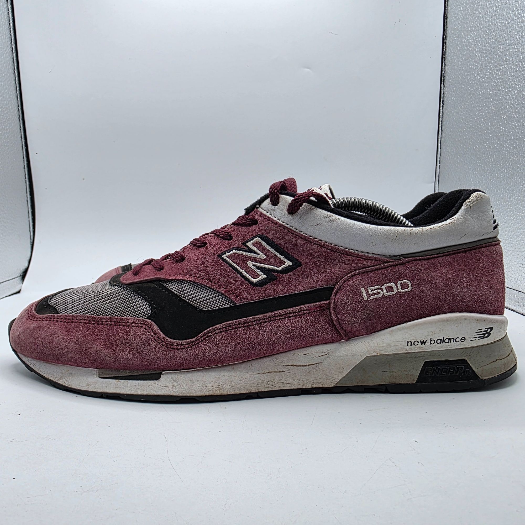 New Balance New Balance 1500 Made in England M1500PRW Port Burgundy Red Size US 12 / EU 45 - 13 Thumbnail