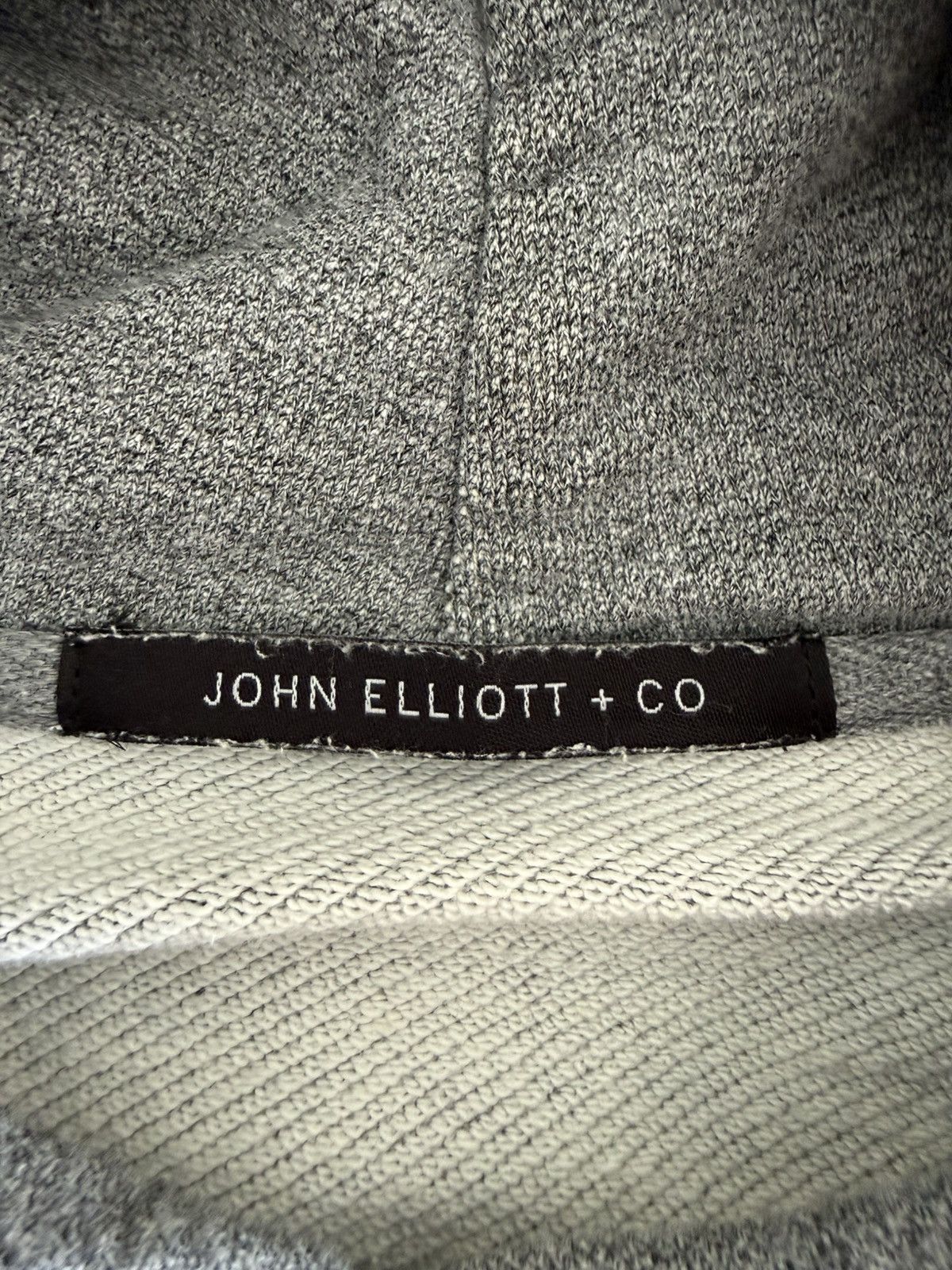John Elliott John Elliot Side Zipped Hoodie Gray Size 4 Size US L / EU 52-54 / 3 - 4 Thumbnail