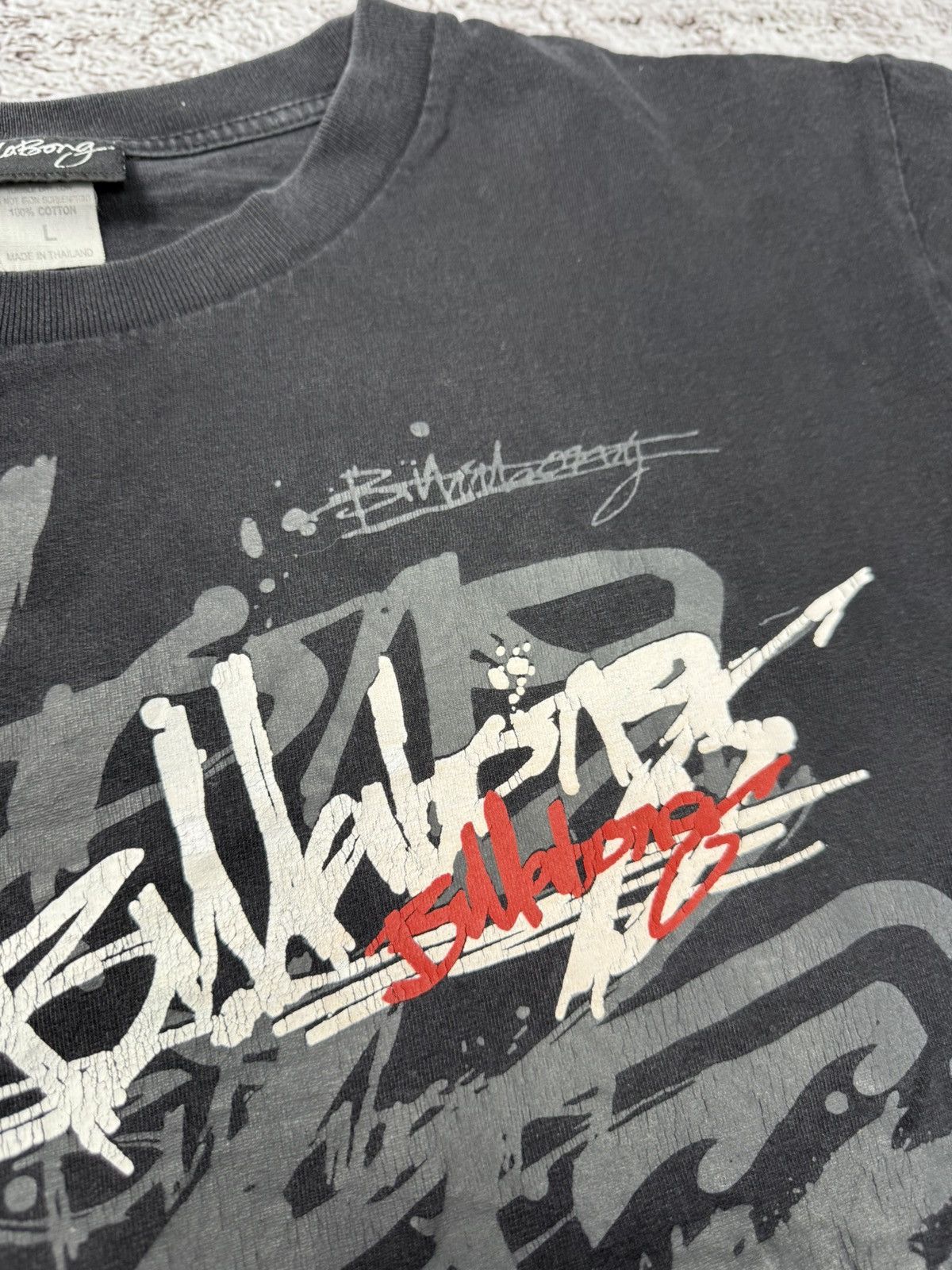 Billabong × Vintage Vintage Billabong T-shirt Streetwear VTg Surf Size US L / EU 52-54 / 3 - 3 Thumbnail