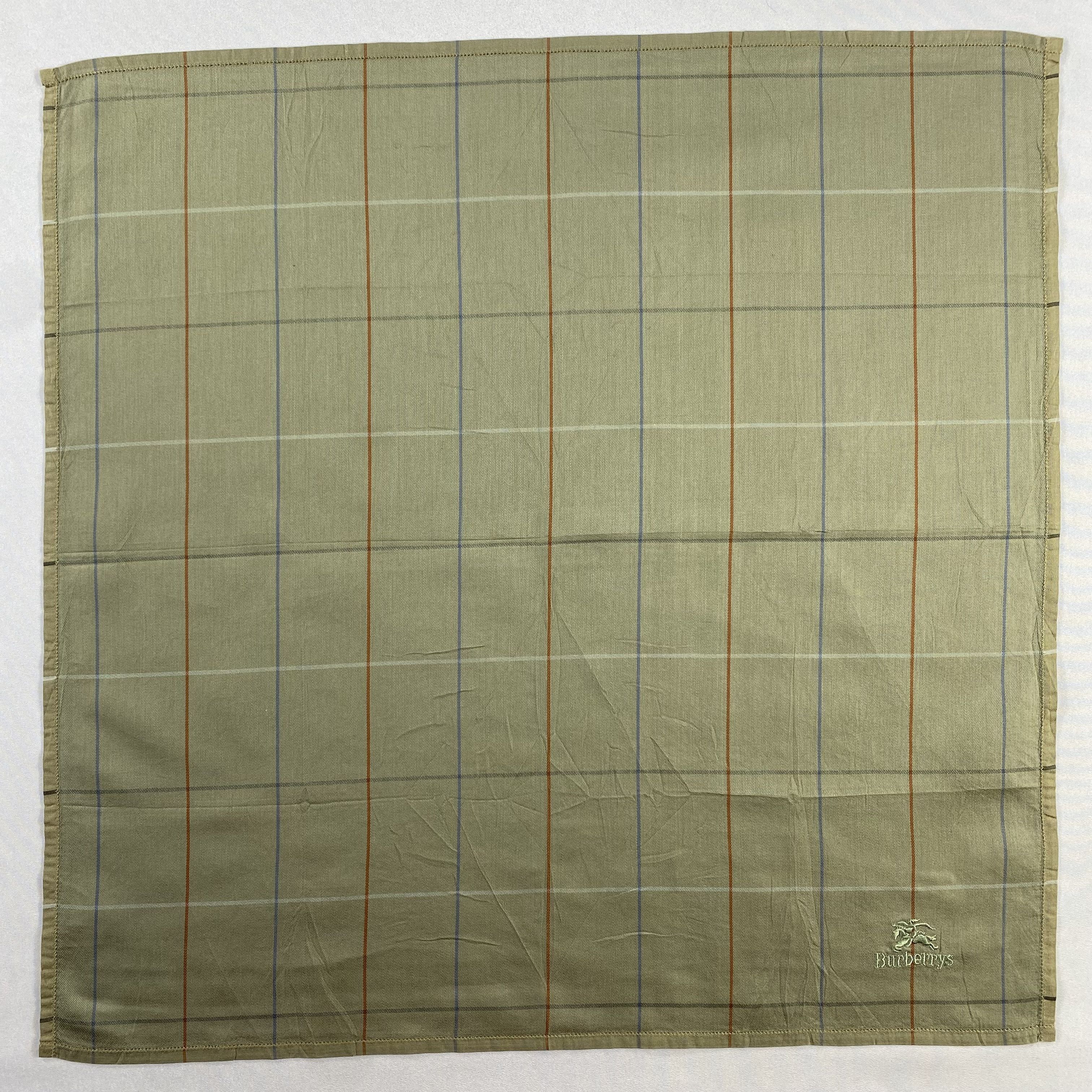 Burberry × Vintage Burberry Handkerchief / Neckerchief / Bandana-P1555 Size ONE SIZE - 1 Thumbnail