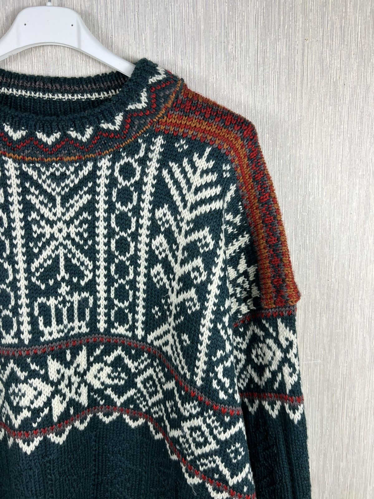 Dale Of Norway Vintage 90s Dale of Norway trondheim patterned wool sweater Size US L / EU 52-54 / 3 - 3 Thumbnail