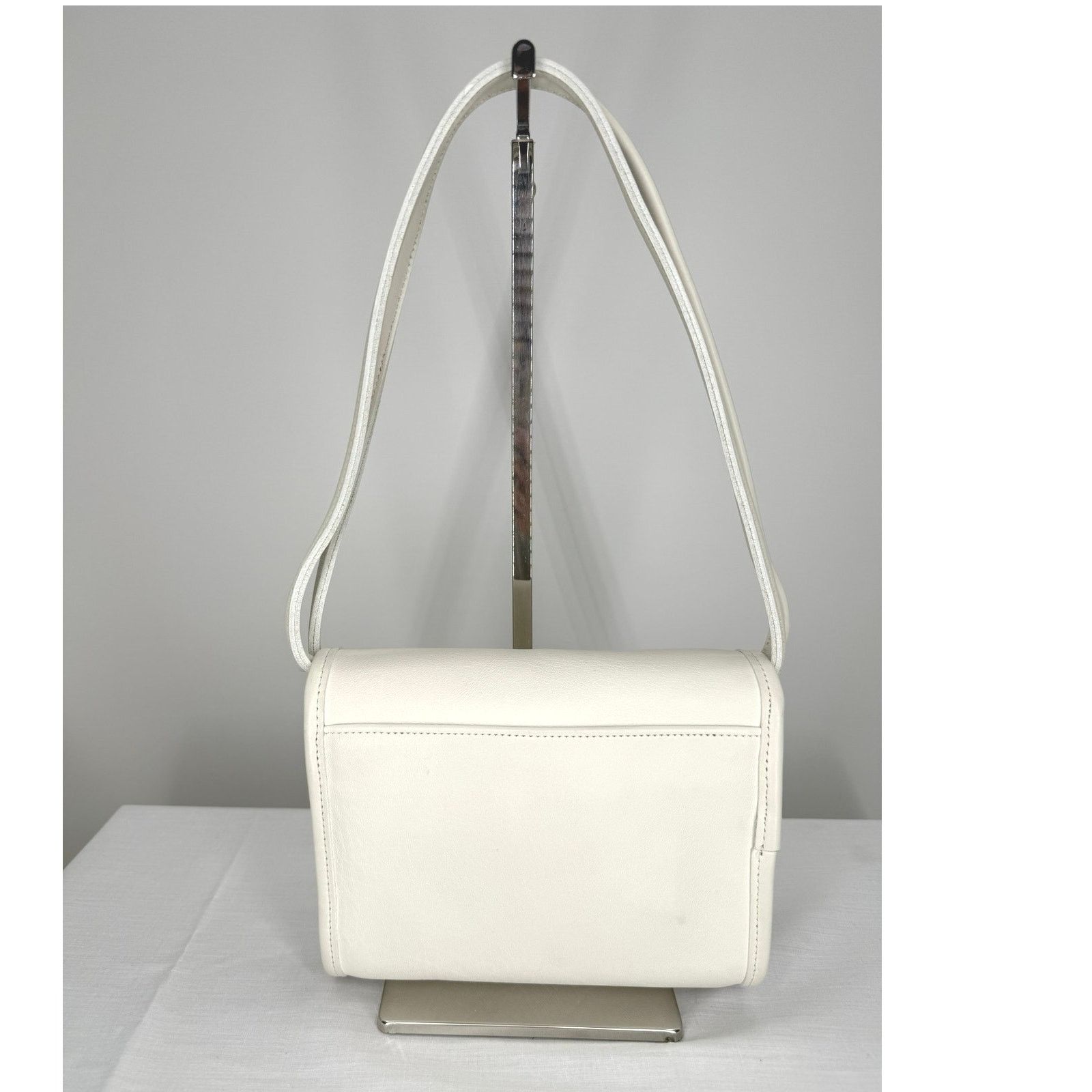 Coach Vintage COACH Chrystie Crossbody Bag in Bone 9892 Size ONE SIZE - 2 Thumbnail