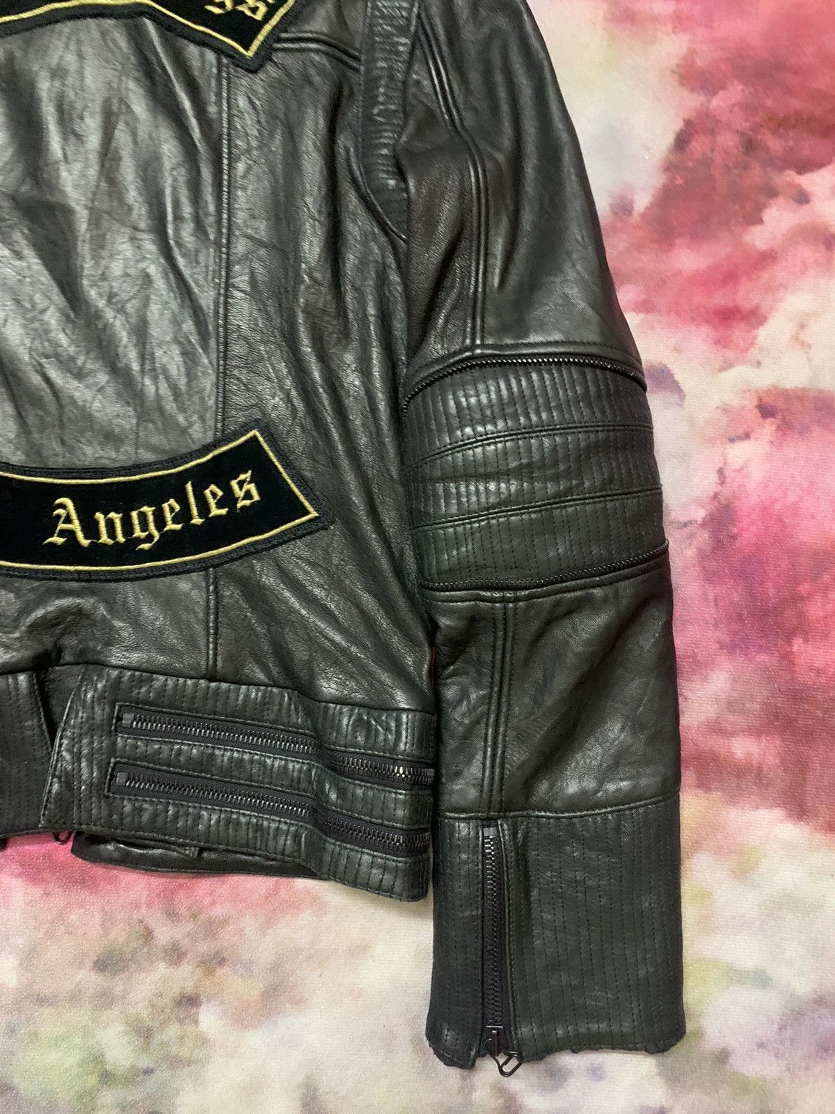 Tornado Mart Diamond Dogs x Cosa Nostra Cyberpunk Cropped Leather Biker Size US S / EU 44-46 / 1 - 15 Thumbnail