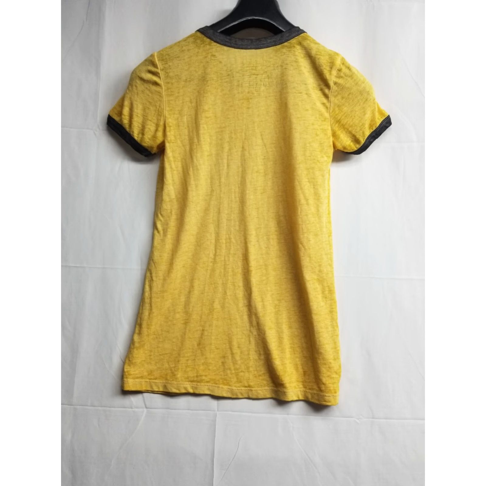 Vintage Liv California Graphic Short Sleeve T Shirt XS Women's Yellow Lightweight Crew Neck Casual Shirt Size XS / US 0-2 / IT 36-38 - 2 Thumbnail