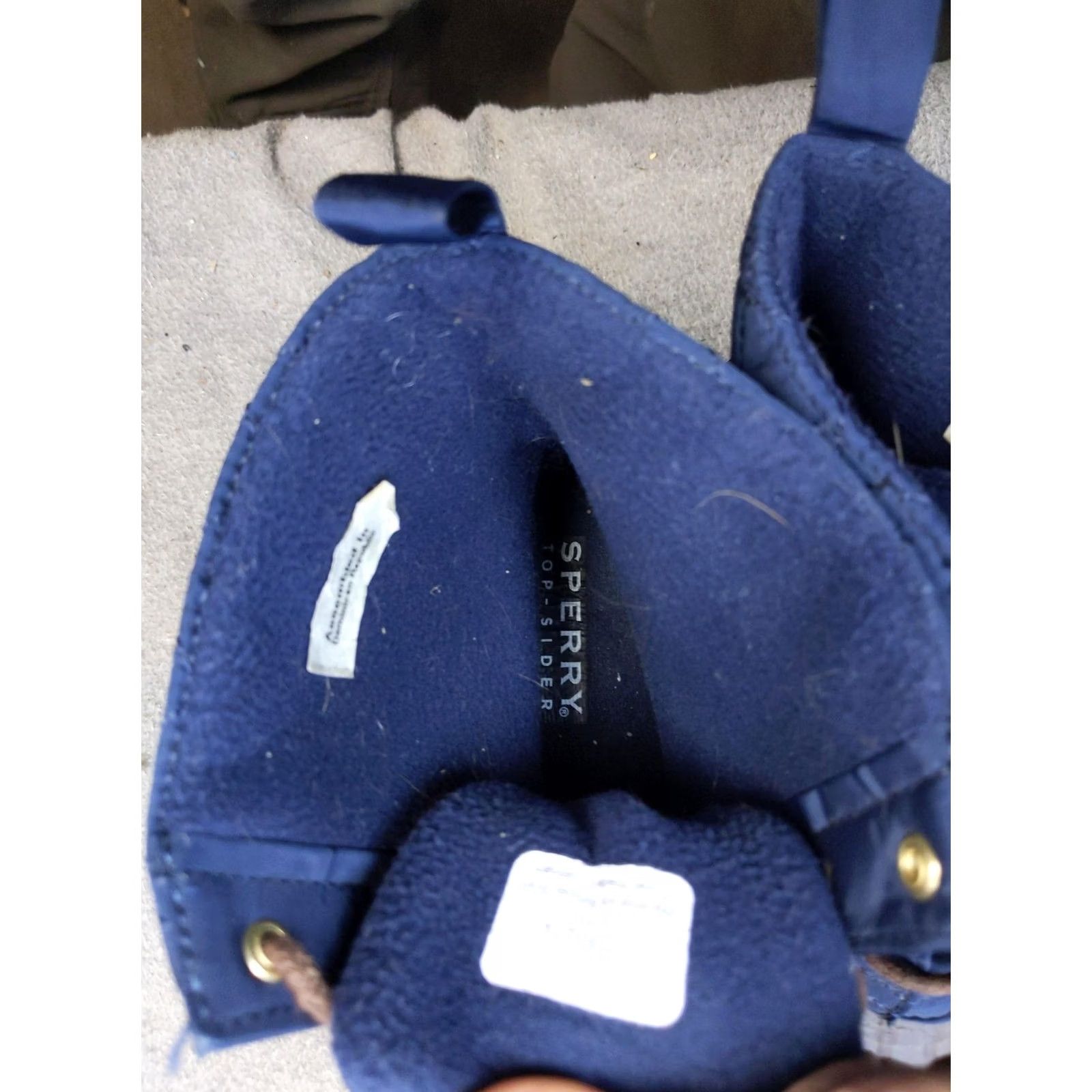 Sperry Sperry Top-Sider Snow Boots Womens Size 7 37.5 Blue Quilted Rubber STS95274 Waterproof Ankle Boot Winter Casual Travel Womens Size US 7 / IT 37 - 5 Thumbnail