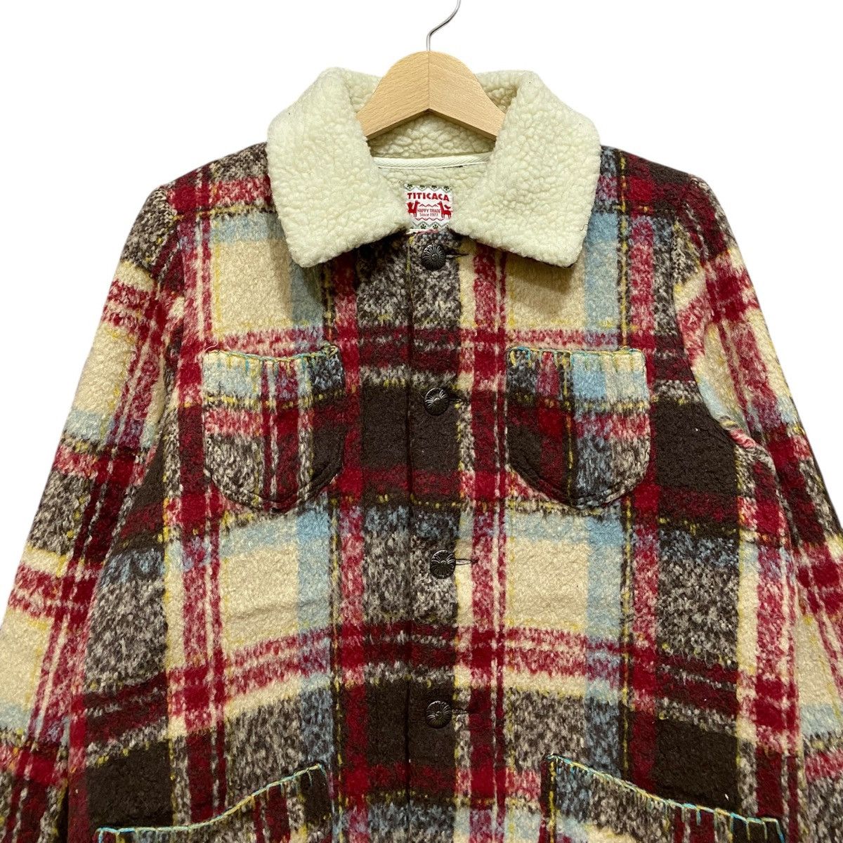 Japanese Brand Vintage Titicaca Sherpa Jacket Size US M / EU 48-50 / 2 - 3 Thumbnail