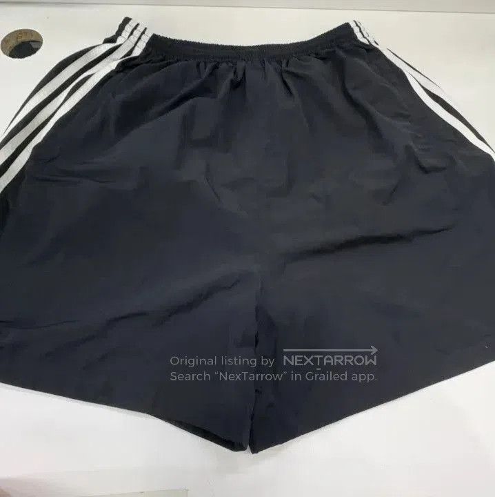 Balenciaga Balenciaga x Adidas Black Logo Striped Shorts. Size US 34 / EU 50 - 1 Thumbnail
