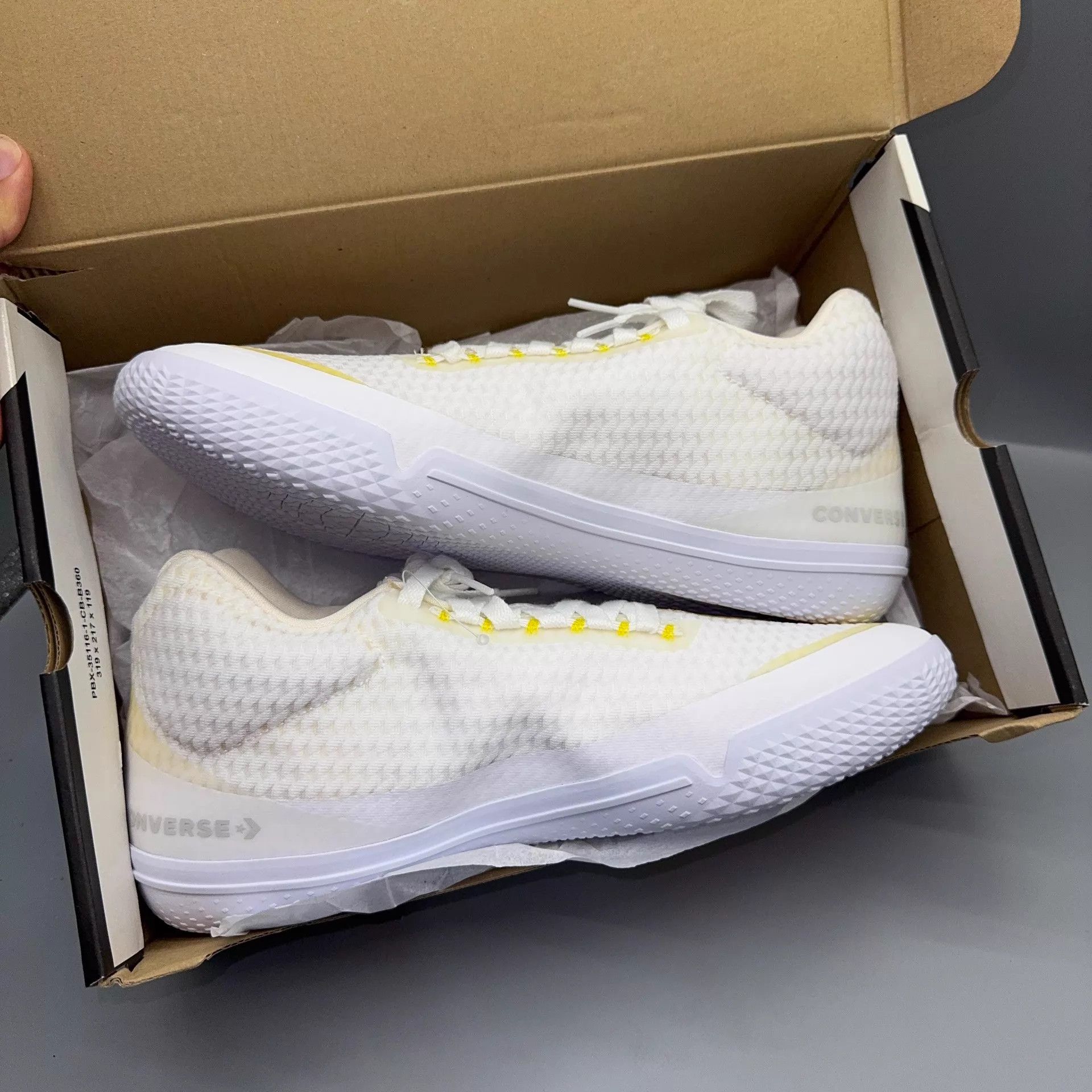 Converse Converse bbevo White/Yellow 44.5 Size US 11.5 / EU 44-45 - 6 Thumbnail