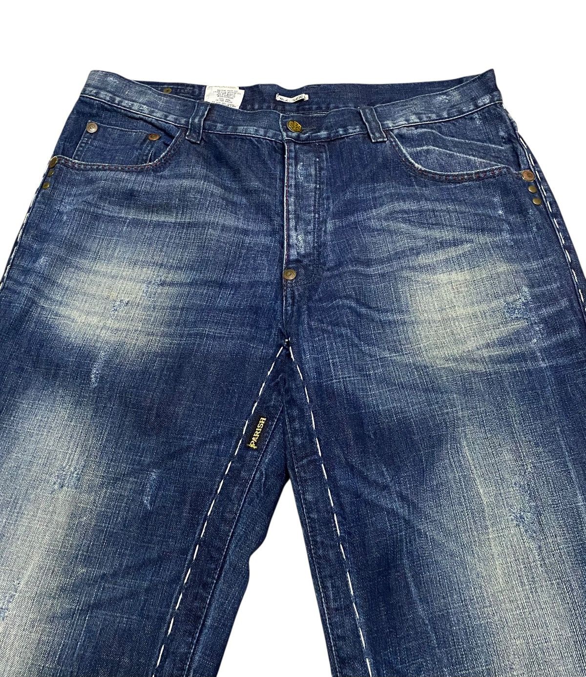 Vintage Rare Design Vintage Brand Parish Baggy Jeans 2000s Size US 36 / EU 52 - 3 Thumbnail