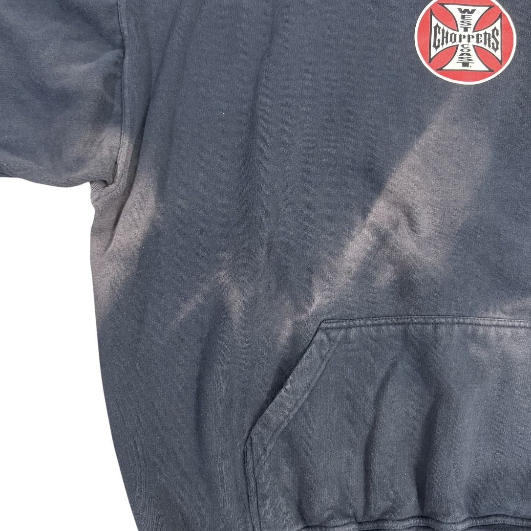 West Coast Choppers Vintage West Coast Choppers Hoodie Navy Size US XXL / EU 58 / 5 - 4 Thumbnail