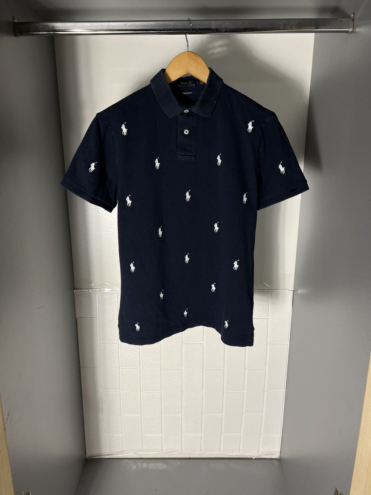 Polo Ralph Lauren VINTAGE POLO RALPH LAUREN MONOGRAM DESIGNER CASUAL Y2K 90s Size US M / EU 48-50 / 2 - 1 Thumbnail
