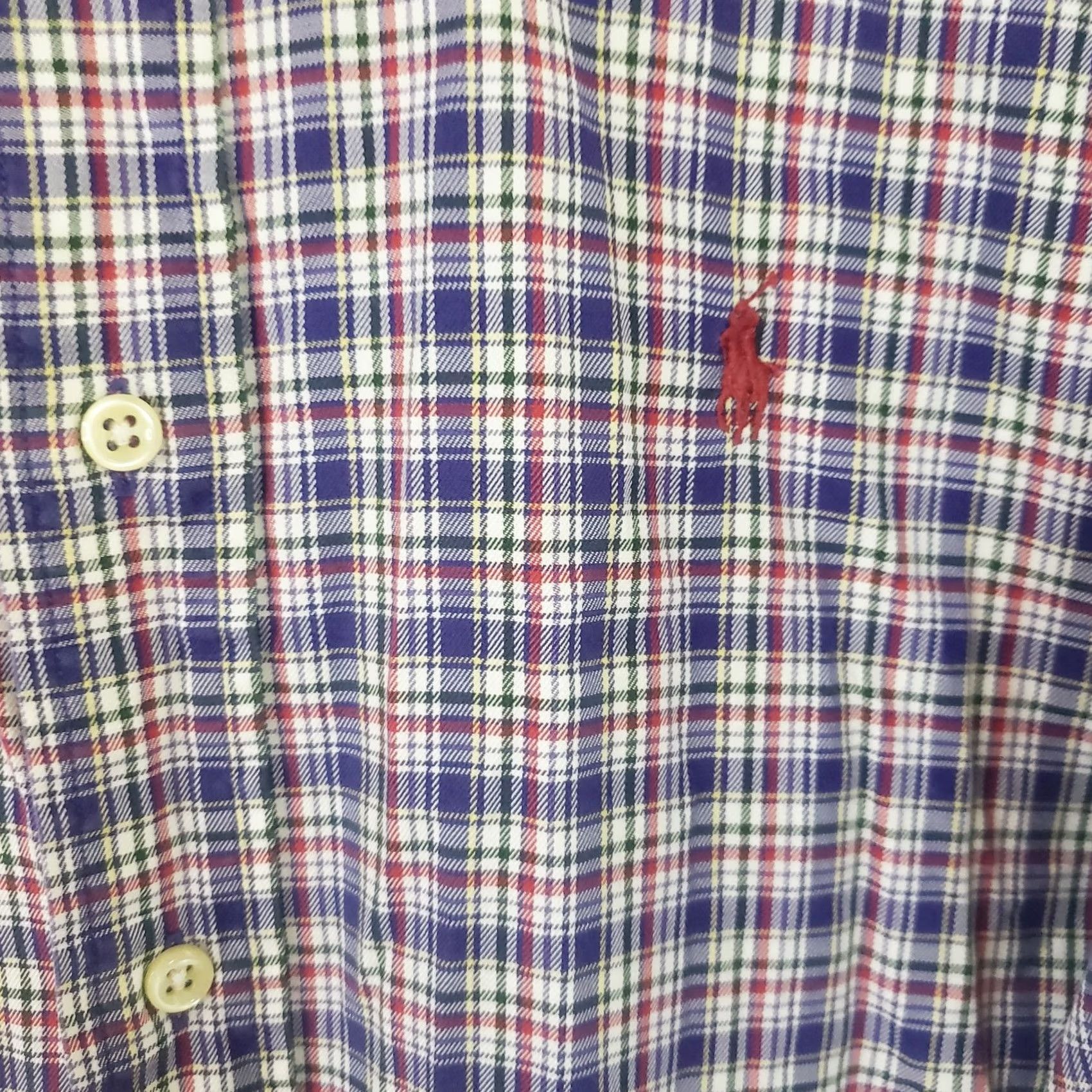 Ralph Lauren Ralph Lauren Blake Button-Down Shirt Medium Plaid Classic Preppy Heritage Men's Casual Business Travel Shirt Size US M / EU 48-50 / 2 - 4 Thumbnail
