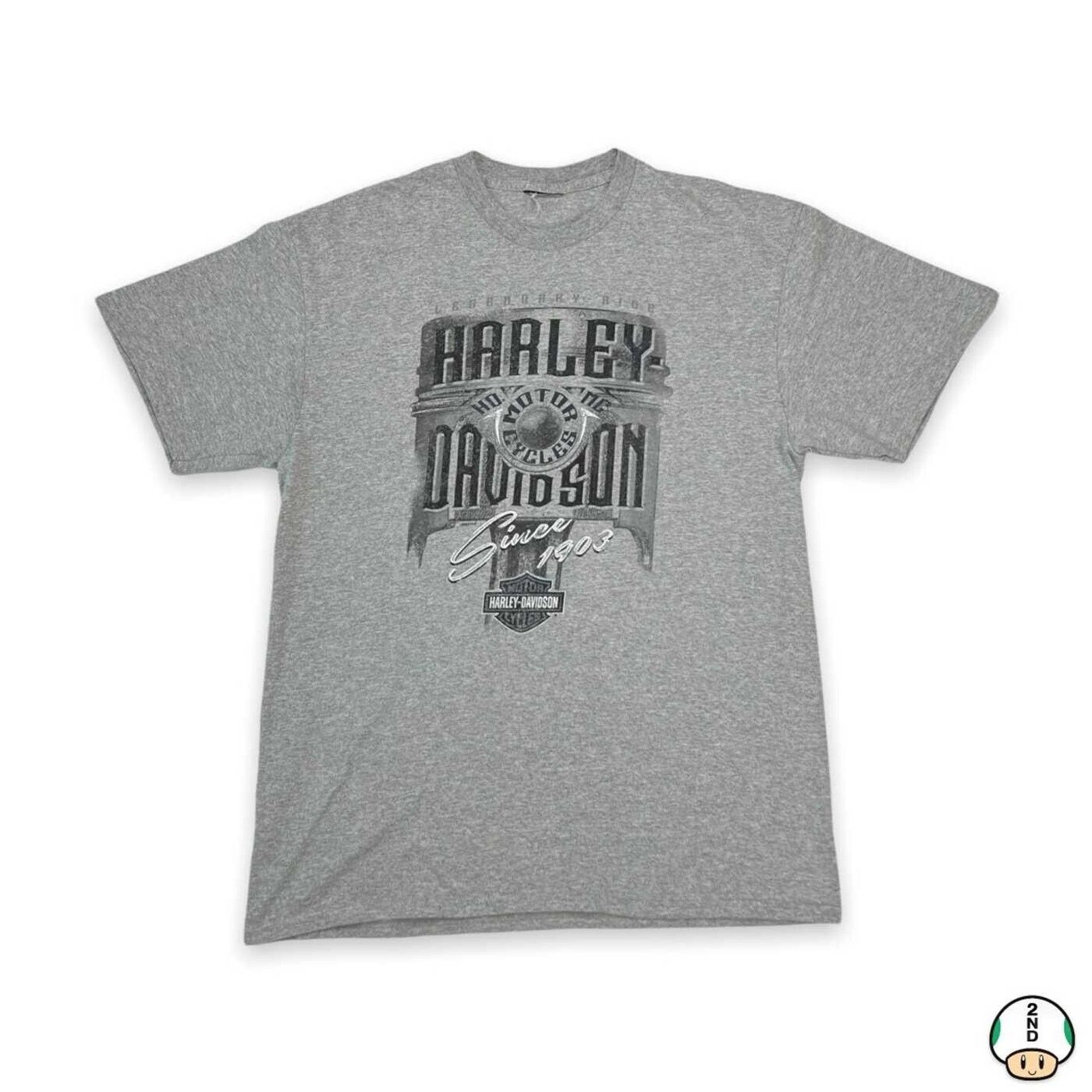 Harley Davidson × Vintage 2017 Harley Davidson T Shirt Niagara Motorcycle Biker Tee Size US L / EU 52-54 / 3 - 1 Thumbnail