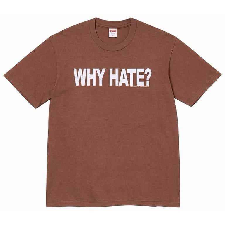 Supreme Supreme Wish Tee Tshirt (Brown) SS26 Medium In Hand | Grailed