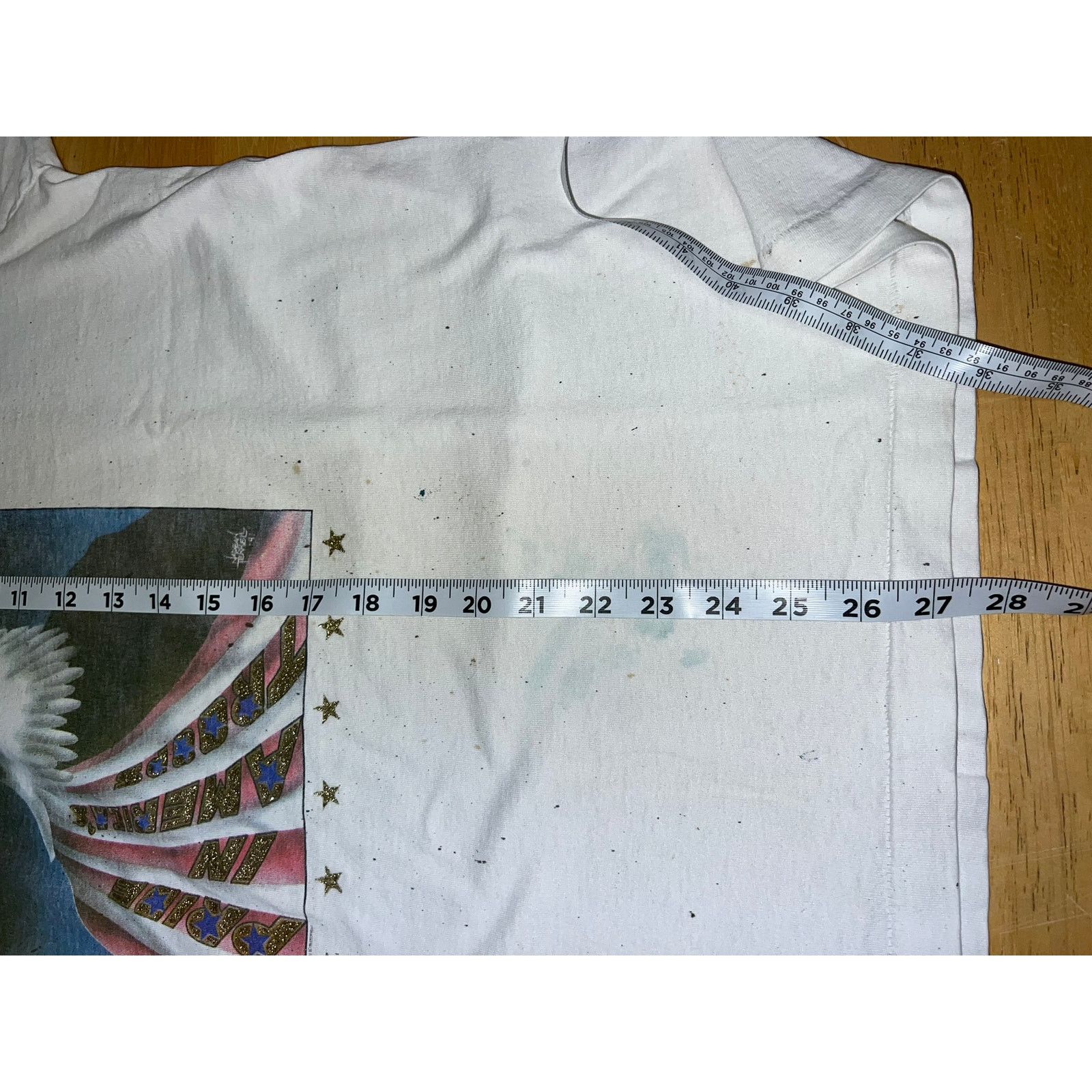 Vintage Vintage USO Shirt 50 Years Service To Service People Tee L Size US L / EU 52-54 / 3 - 14 Thumbnail