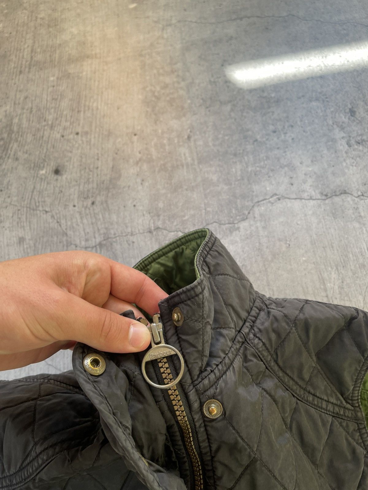 Barbour × Vintage Vintage Barbour Y2K Vest Casual Streetwear 90s Style Size L / US 10 / IT 46 - 4 Thumbnail