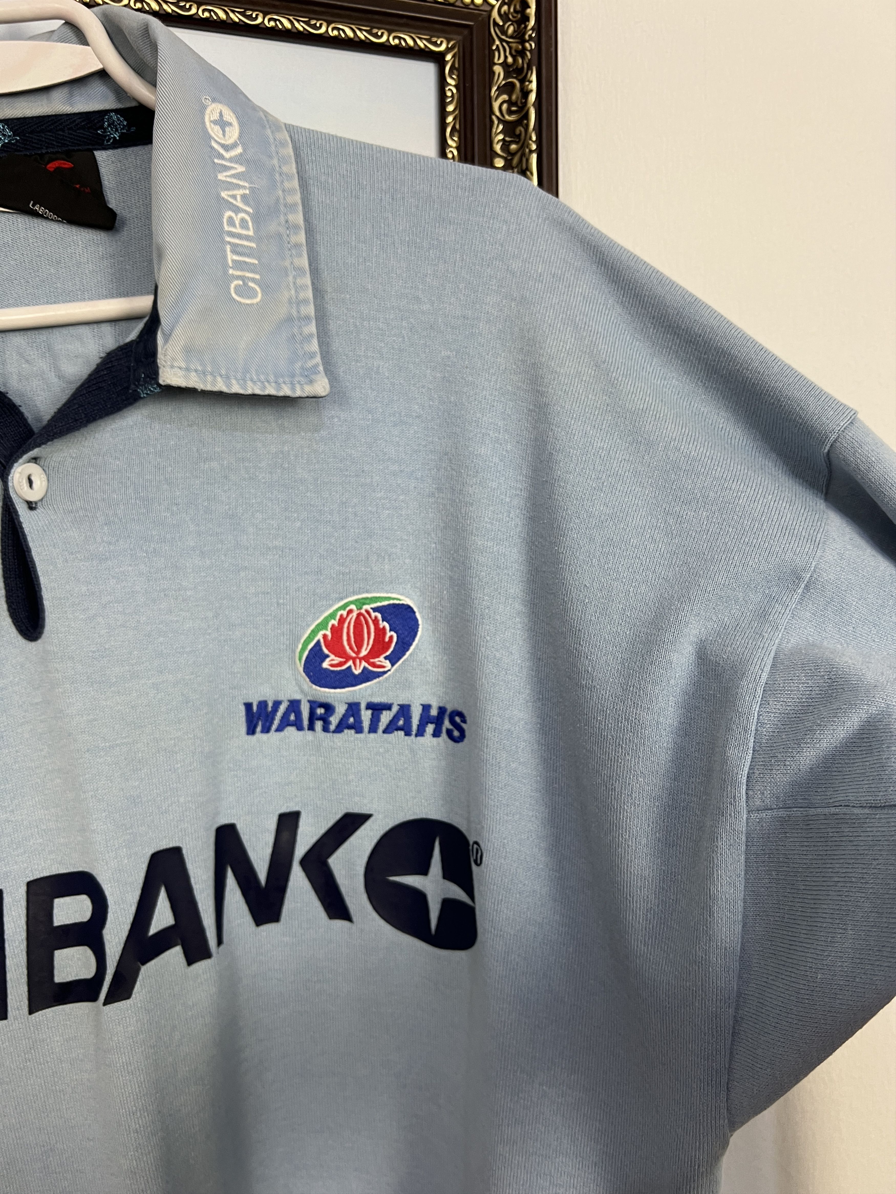 Vintage Vintage Canterbury NSW Waratahs Rugby Long Sleeve Jersey Size US XL / EU 56 / 4 - 7 Thumbnail