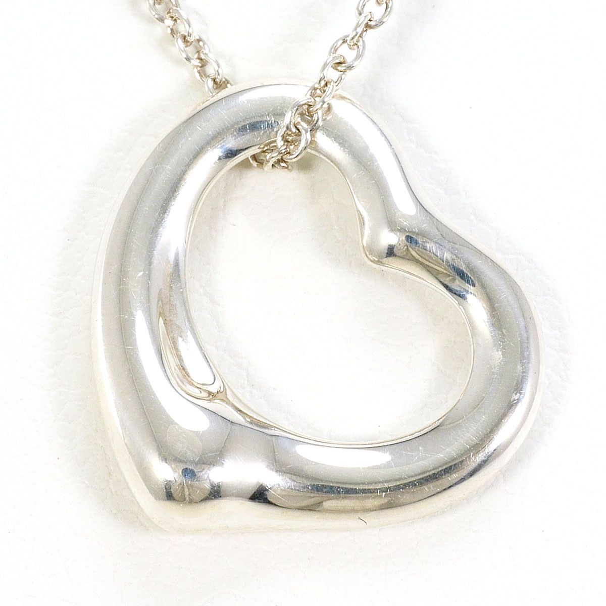 Tiffany & Co. Tiffany & Co. Tiffany Open Heart Silver 925 Necklace Precious Metal Necklace DUTY FREE for USA Size ONE SIZE - 1 Thumbnail