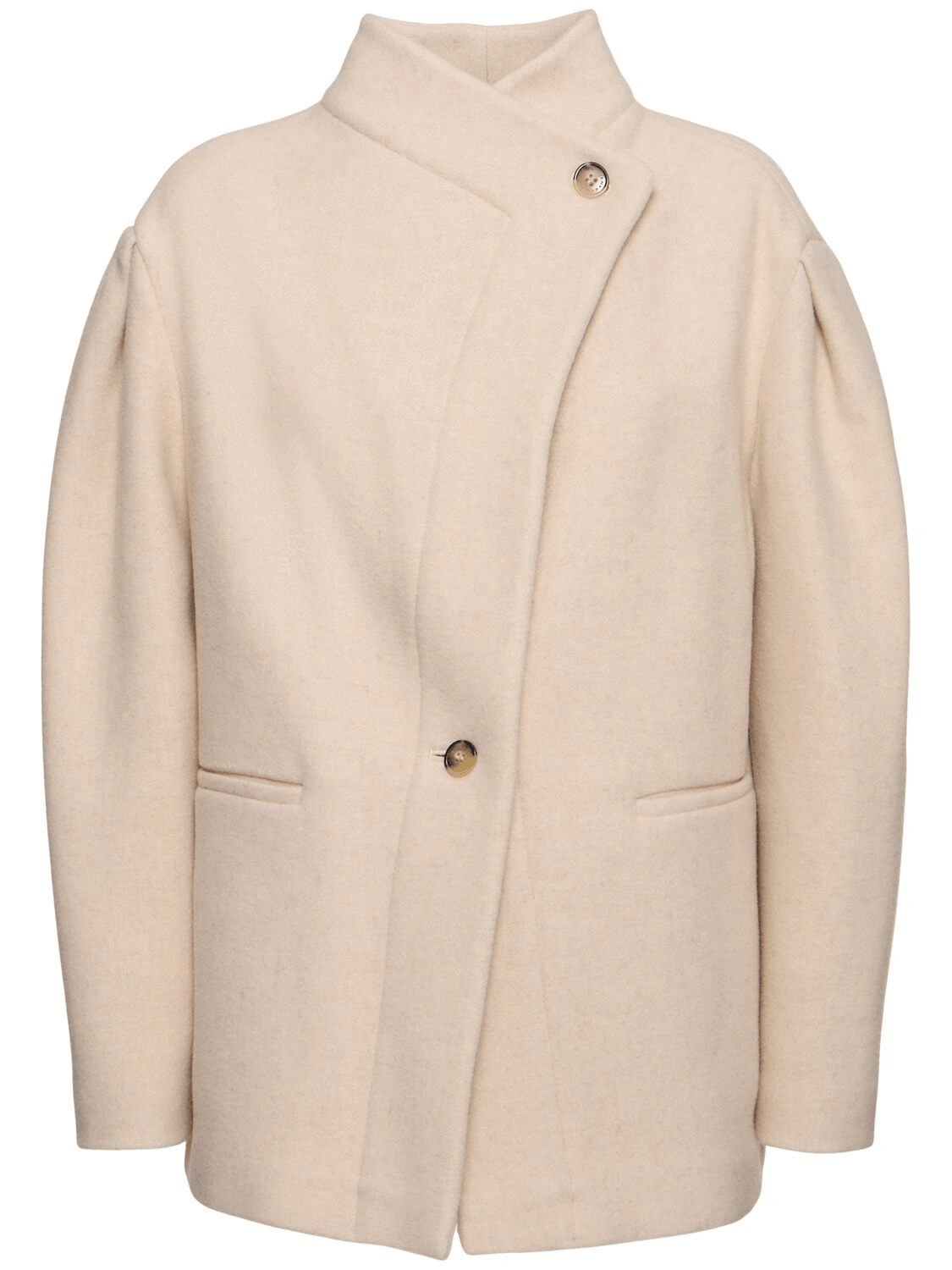 Isabel Marant ISABEL MARANT Wool Ecru Jacket New & Authentic Size ONE SIZE - 1 Thumbnail