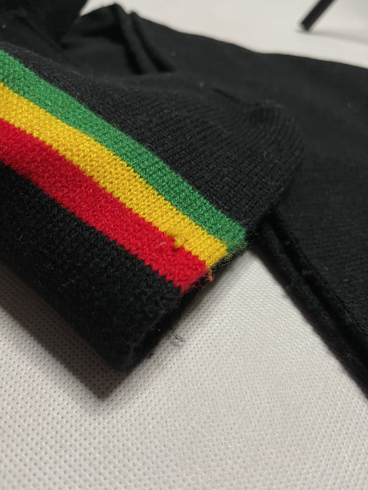 Stussy ‼️Vintage 90s Stussy Rasta Zip Hoodie + Stussy Rasta Scarf ‼️ Size US L / EU 52-54 / 3 - 23 Thumbnail