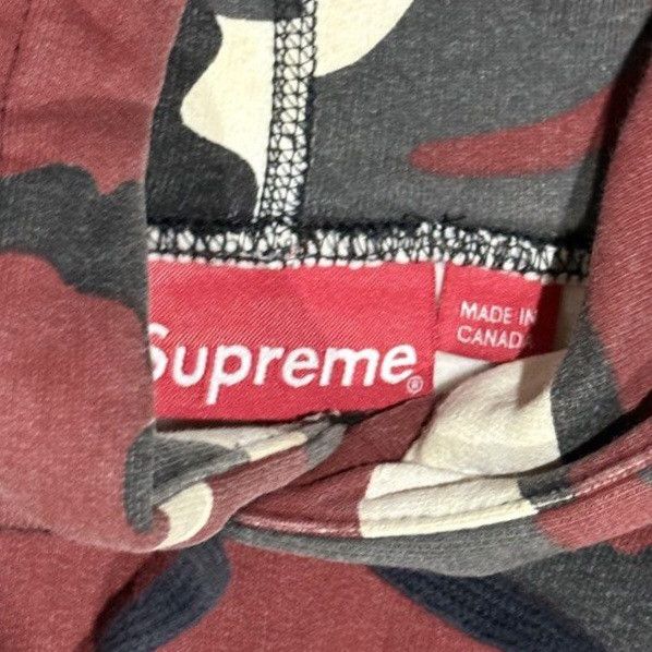 Supreme Supreme Box Logo Pullover Red Camo FW13 Size US M / EU 48-50 / 2 - 7 Thumbnail