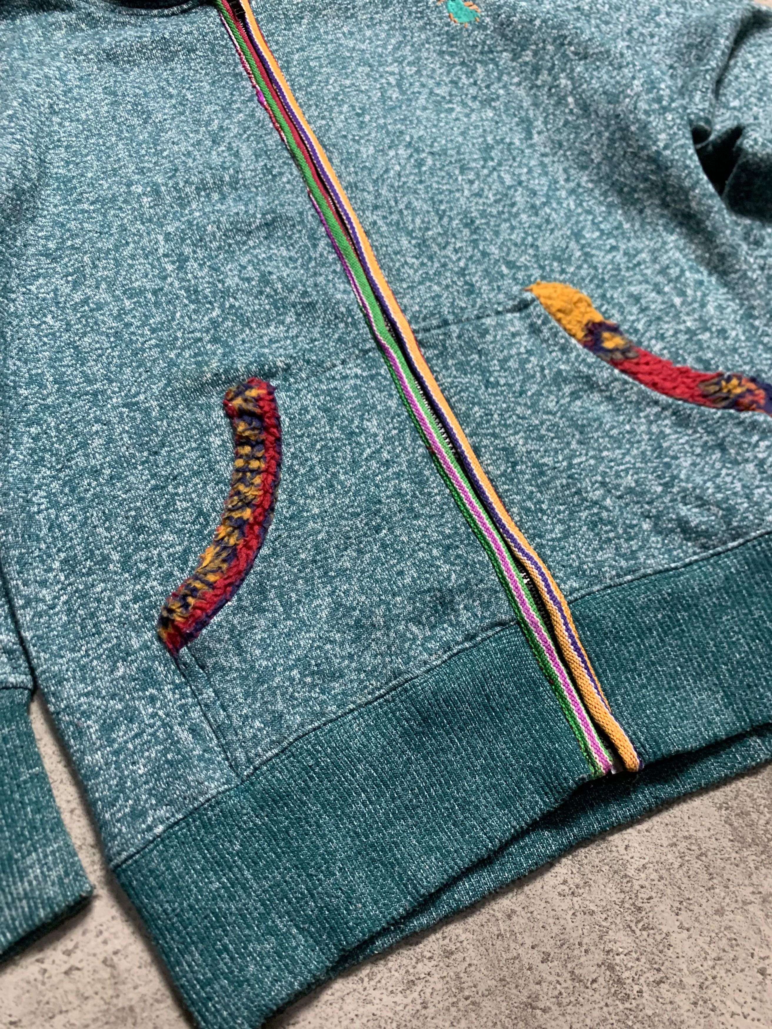 Ne-Net 2000s Titicaca Japan Wool Multicolor Hoodie Size US M / EU 48-50 / 2 - 5 Thumbnail