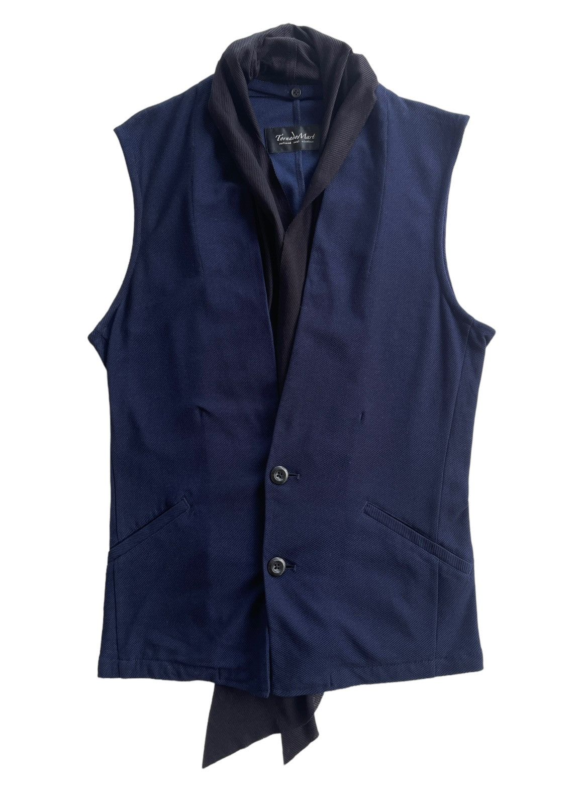 Tornado Mart Tornado Mart Avantgarde Layered Vest Size L / US 10 / IT 46 - 5 Thumbnail