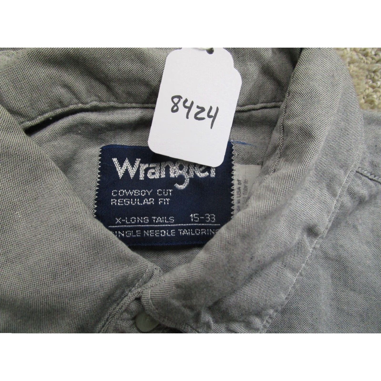 Wrangler VINTAGE Wrangler Shirt Men XS? No Size M? Size US M / EU 48-50 / 2 - 7 Thumbnail
