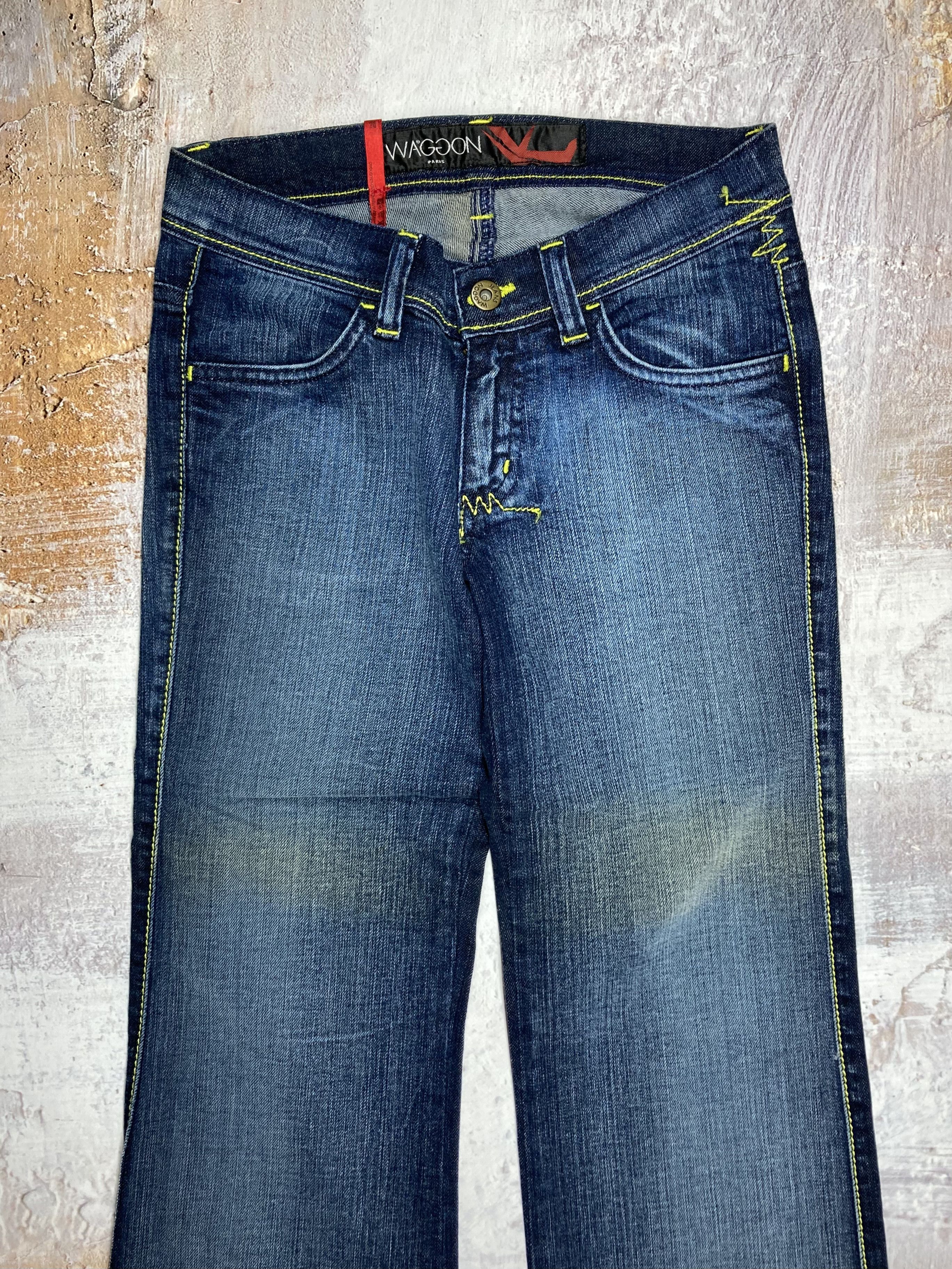 Japanese Brand Vintage Flared Jeans Women’s Size 26 Size 26" / US 2 / IT 38 - 4 Thumbnail
