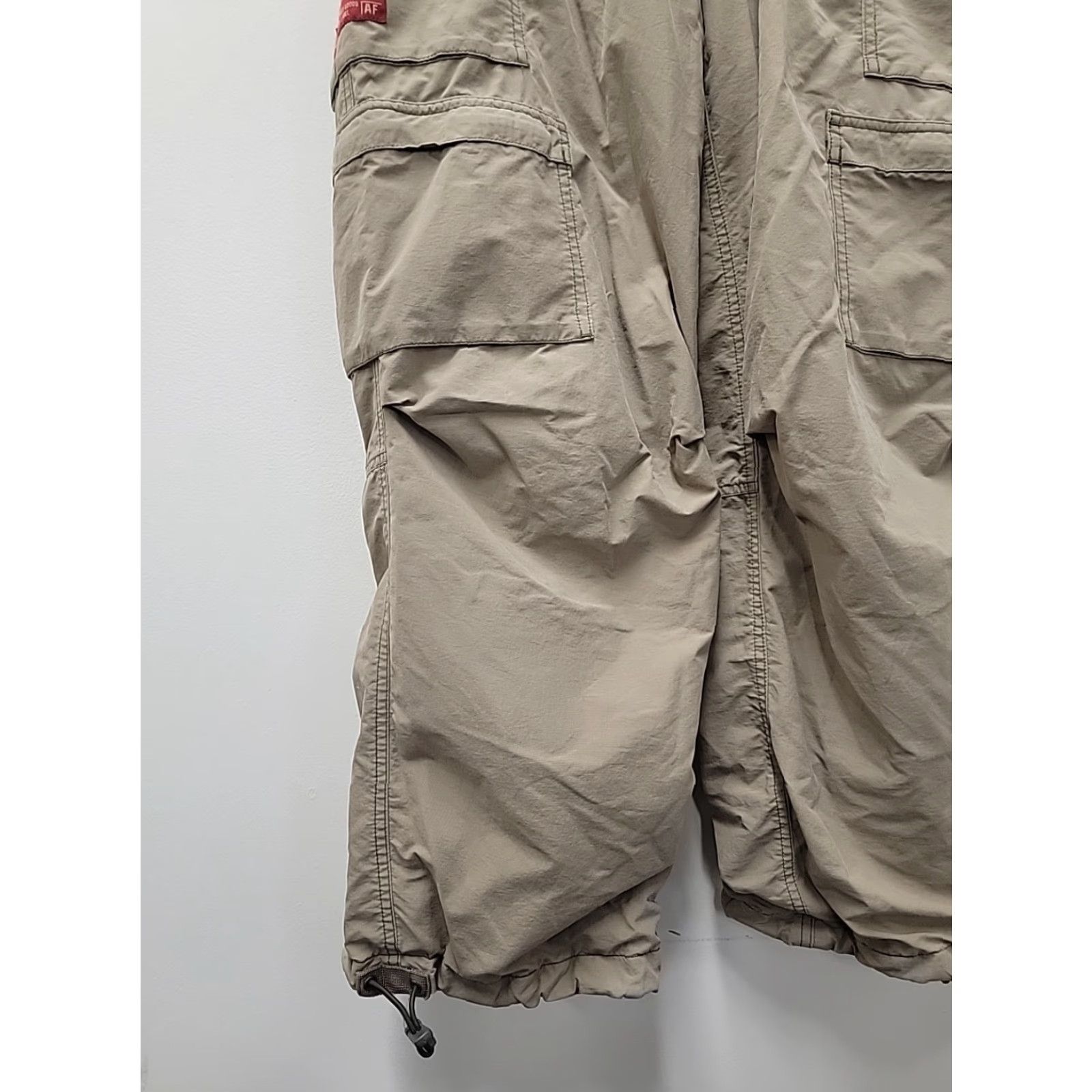 Abercrombie & Fitch VINTAGE Abercrombie & Fitch Cargo Utility Pants Mens S Khaki Cargo Mens Small 34x31 Size US 29 - 5 Thumbnail