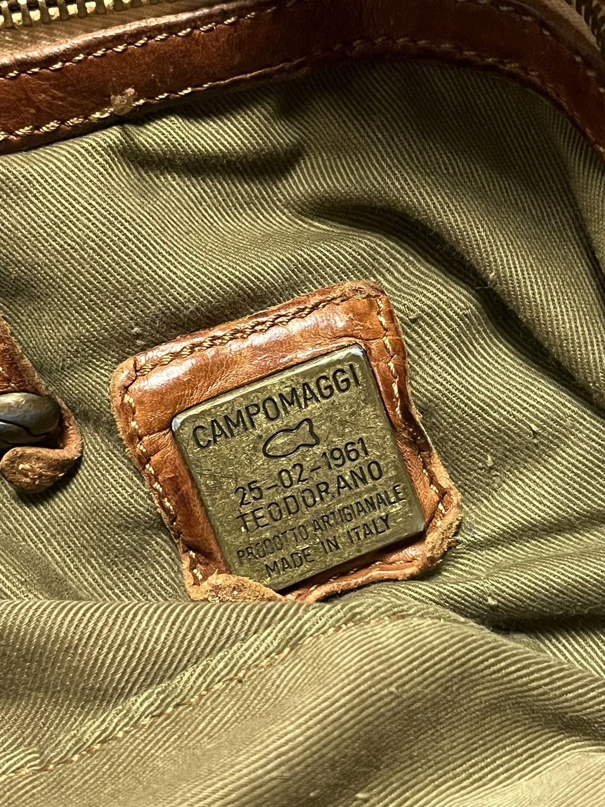 Campomaggi Campomaggi Teodorano 1961 vintage leather bags Size ONE SIZE - 21 Thumbnail