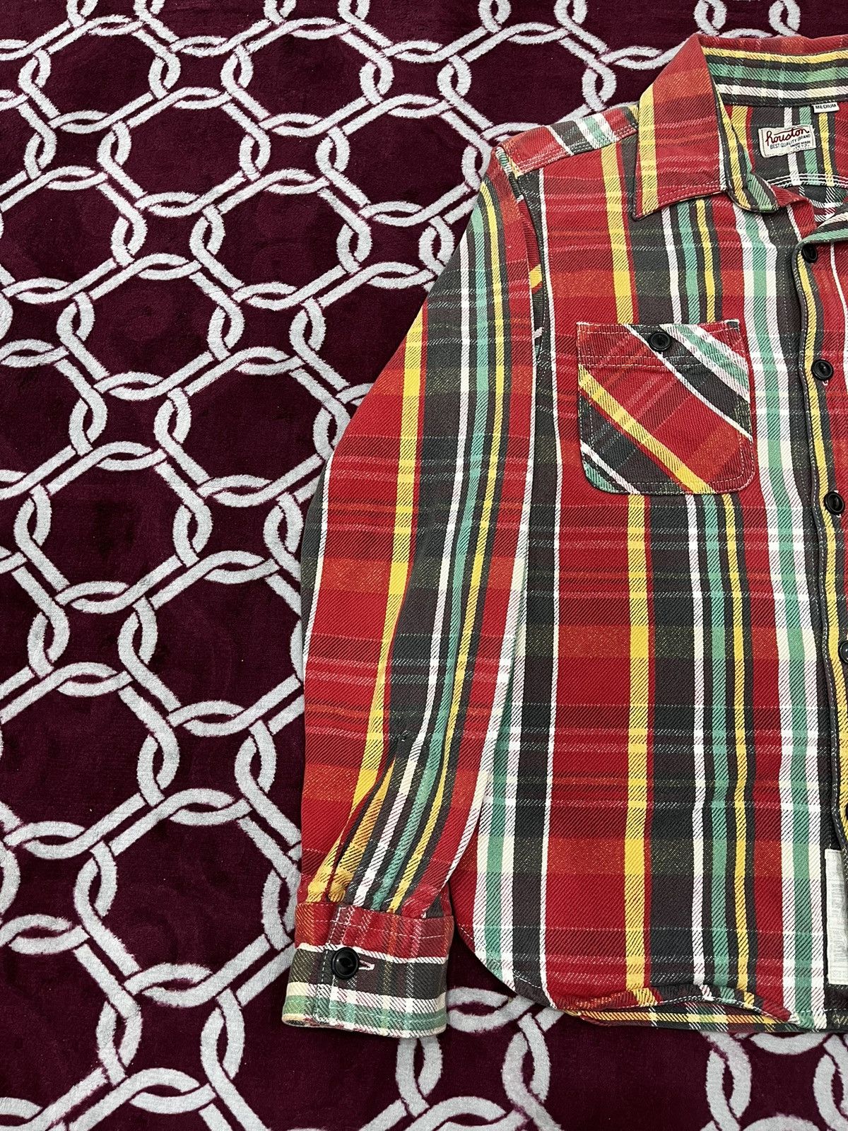 Vintage Rouston Union Made Plaid Flannel Size US M / EU 48-50 / 2 - 3 Thumbnail