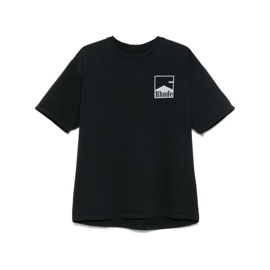 Tシャツ・カットソー RHUDE Men T-shirt Black RHPS25TT05012 2306 Rhude RHUDE Men T-Shirts RHPS25TT02012 2306 BLACK | Grailed